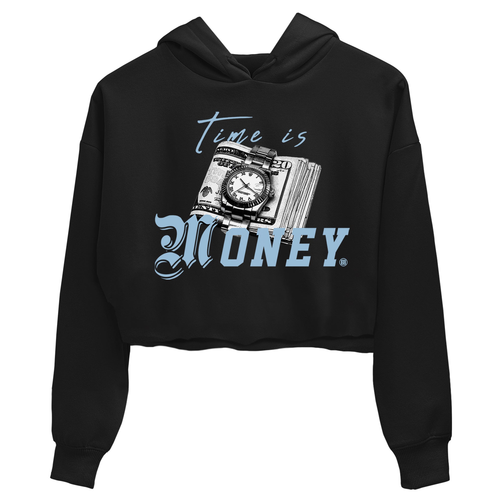 Time Is Money Women's Tops - Air Jordan 7 Chambray