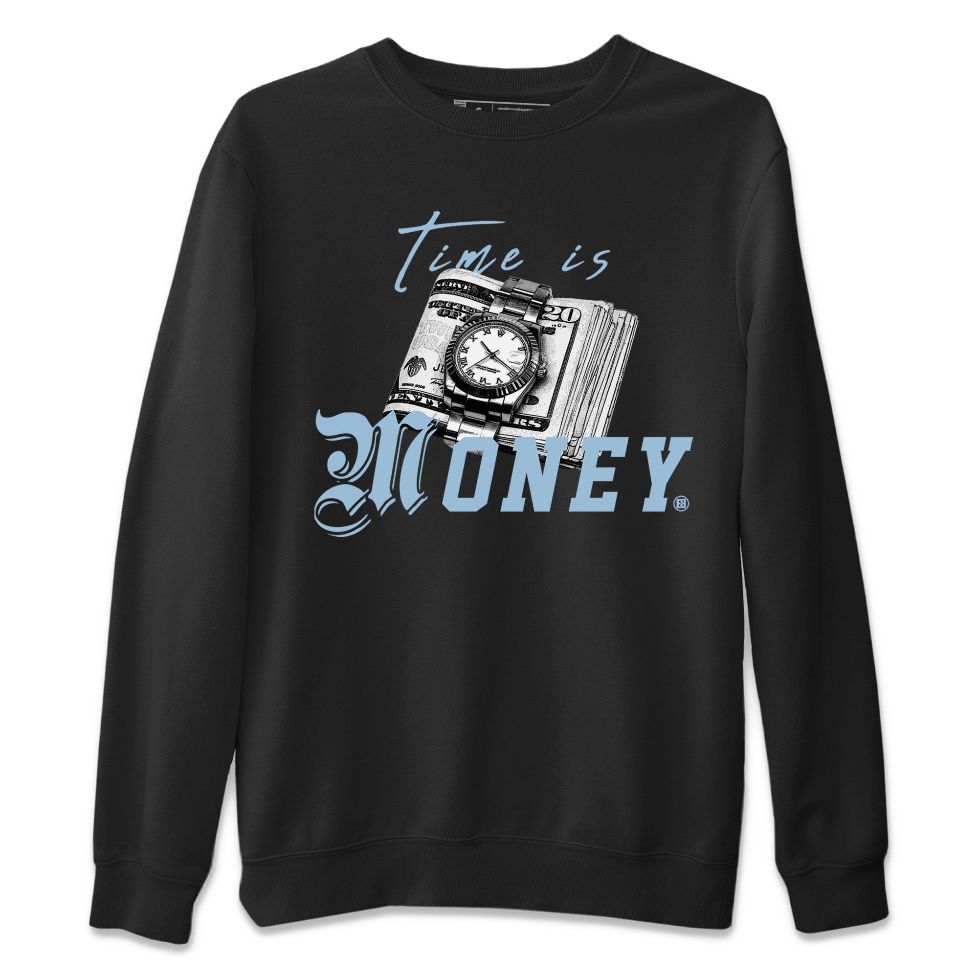 Time Is Money Unisex Tops - Air Jordan 7 Chambray