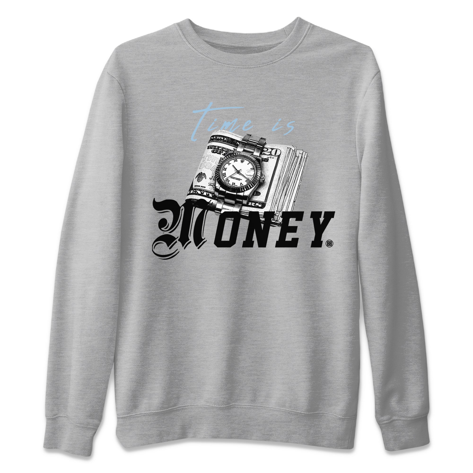 Time Is Money Unisex Tops - Air Jordan 7 Chambray