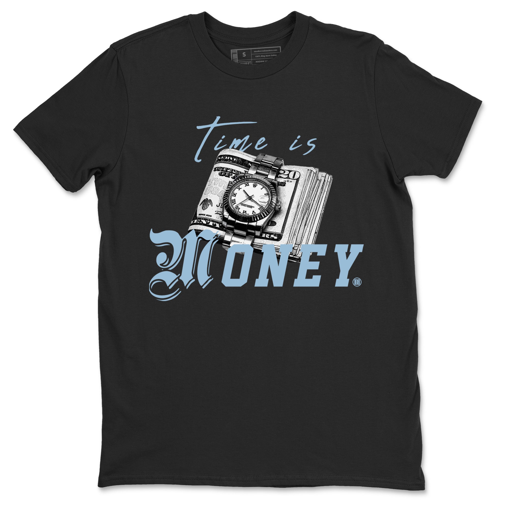 Time Is Money Unisex Tops - Air Jordan 7 Chambray