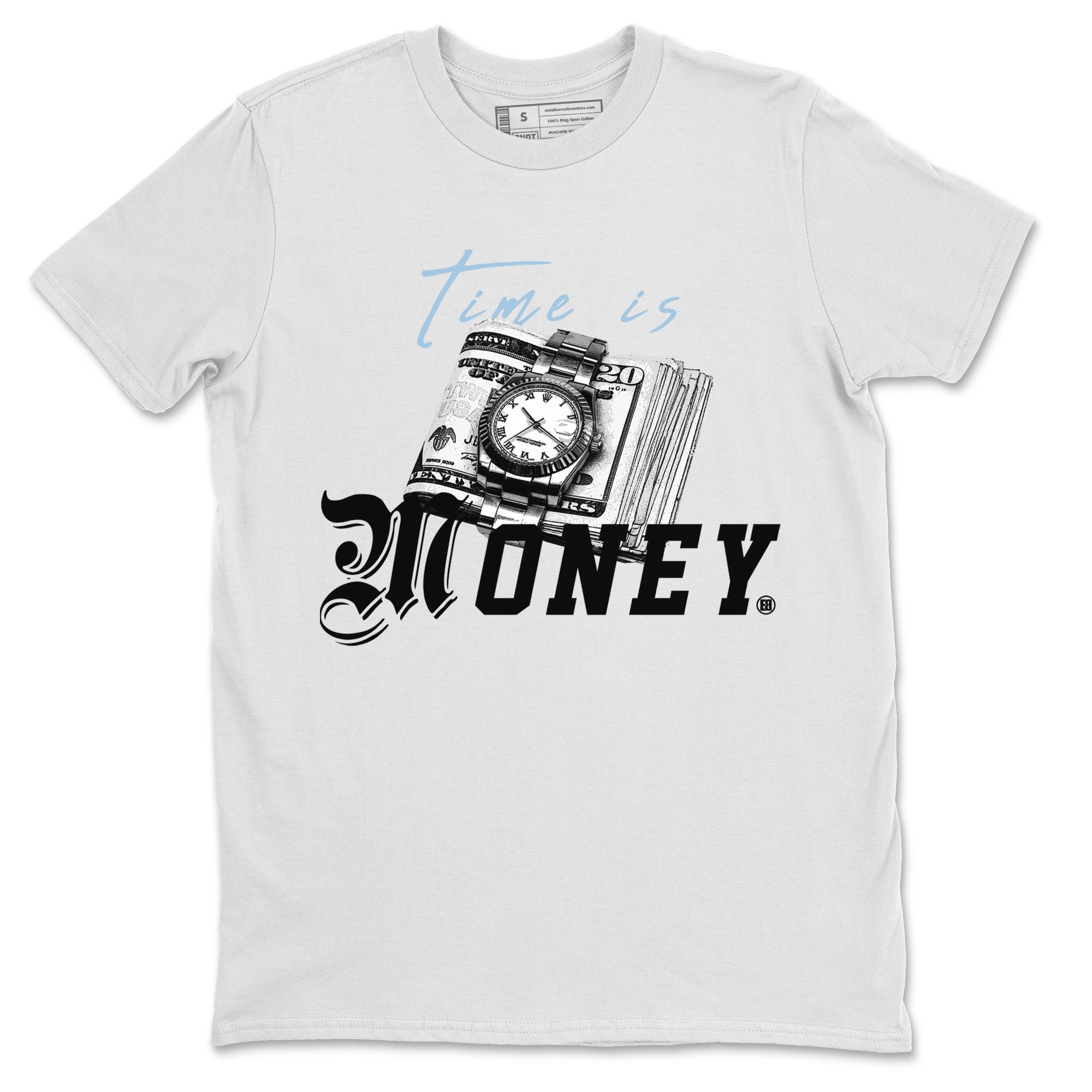 Time Is Money Unisex Tops - Air Jordan 7 Chambray