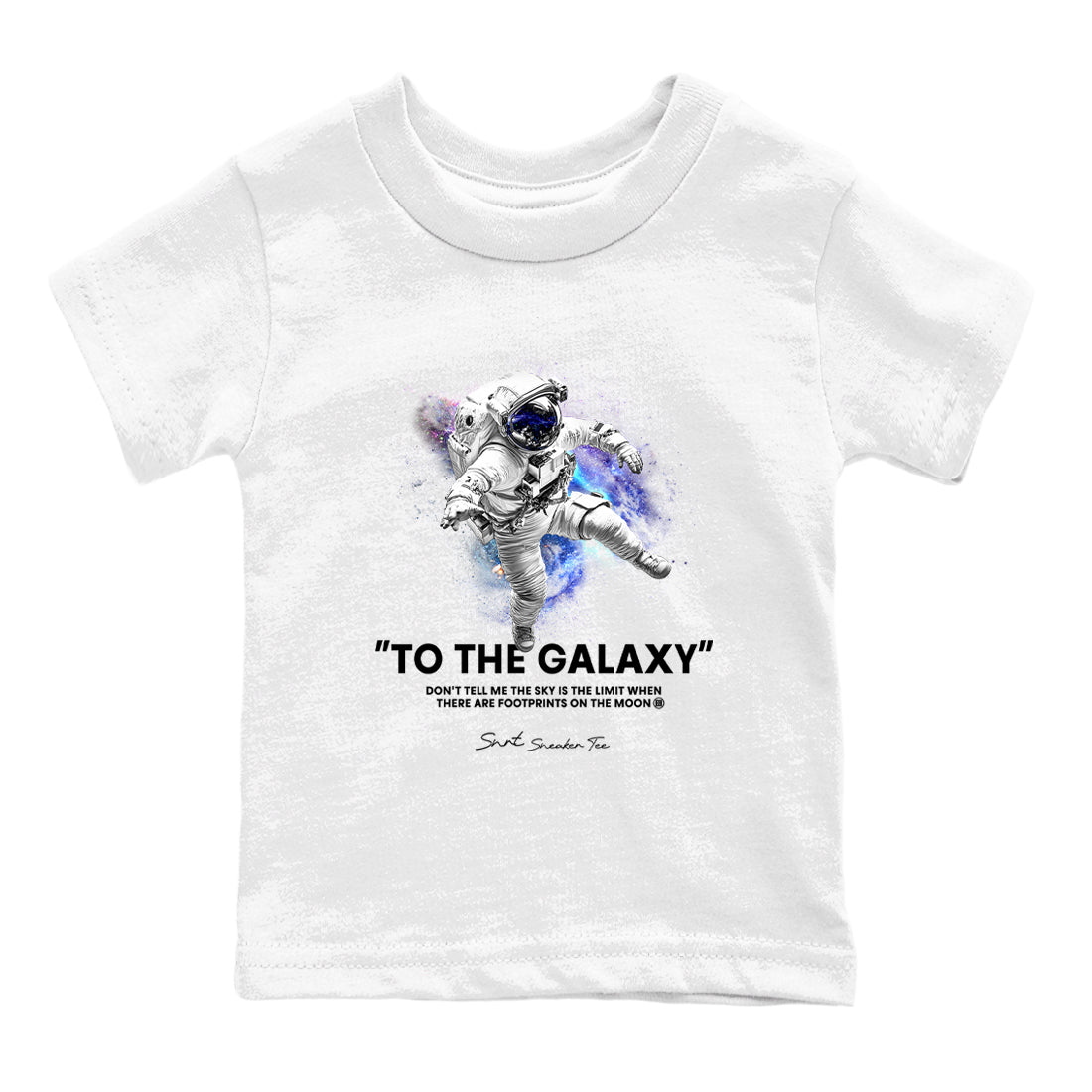 To The Galaxy snkmatch Tees Kids - Air Foamposite One Galaxy