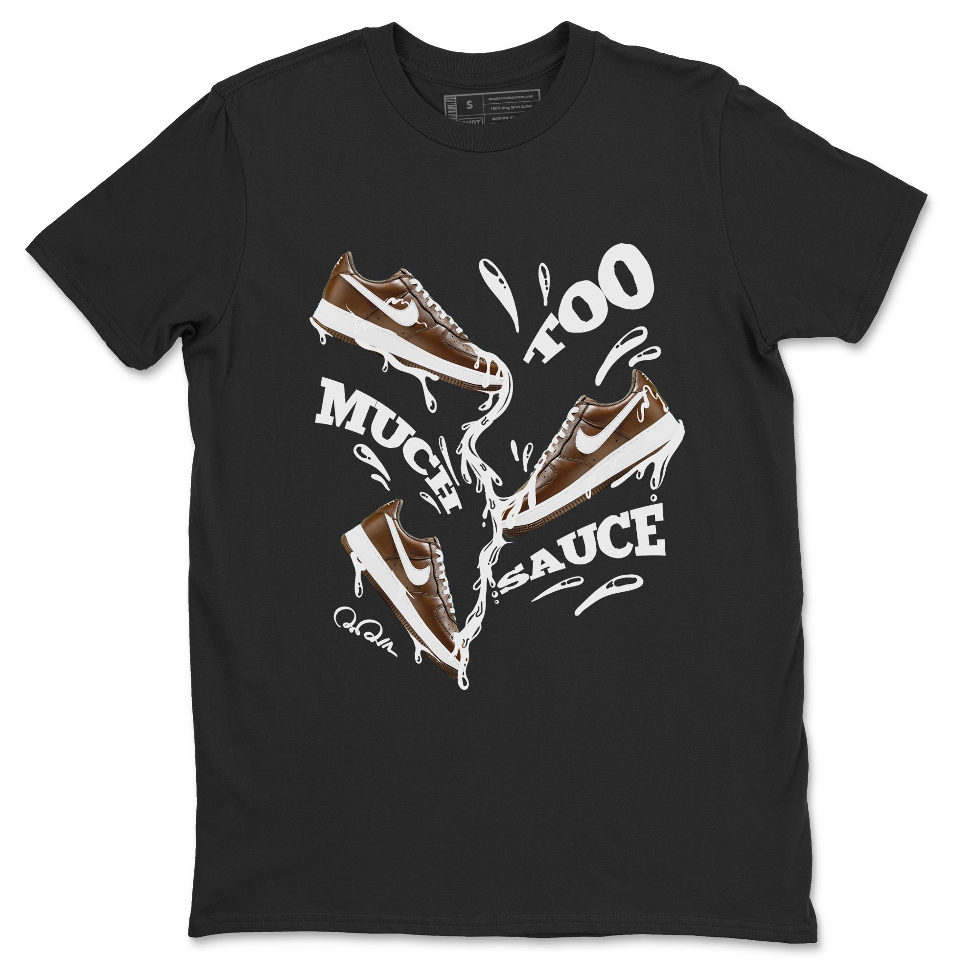Too Much Sauce snkmatch Tee - Air Force 1 Chocolate