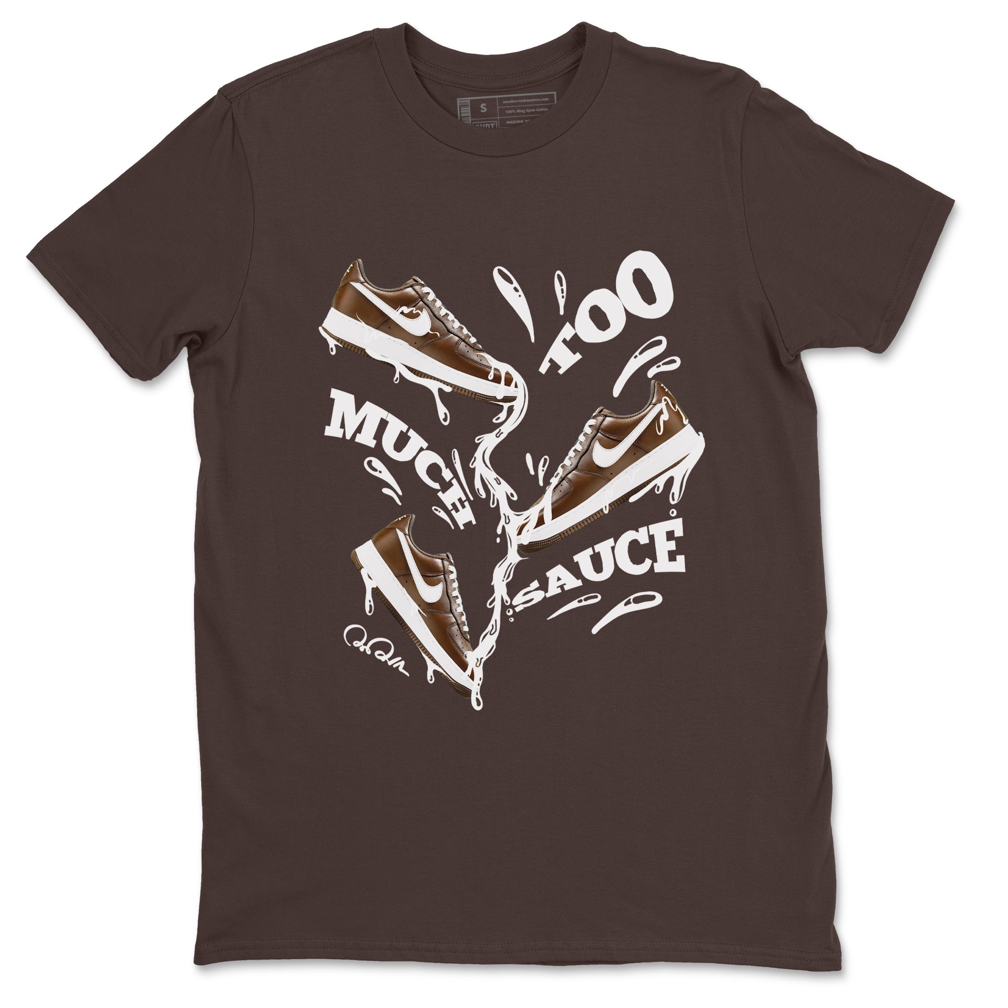 Too Much Sauce snkmatch Tee - Air Force 1 Chocolate