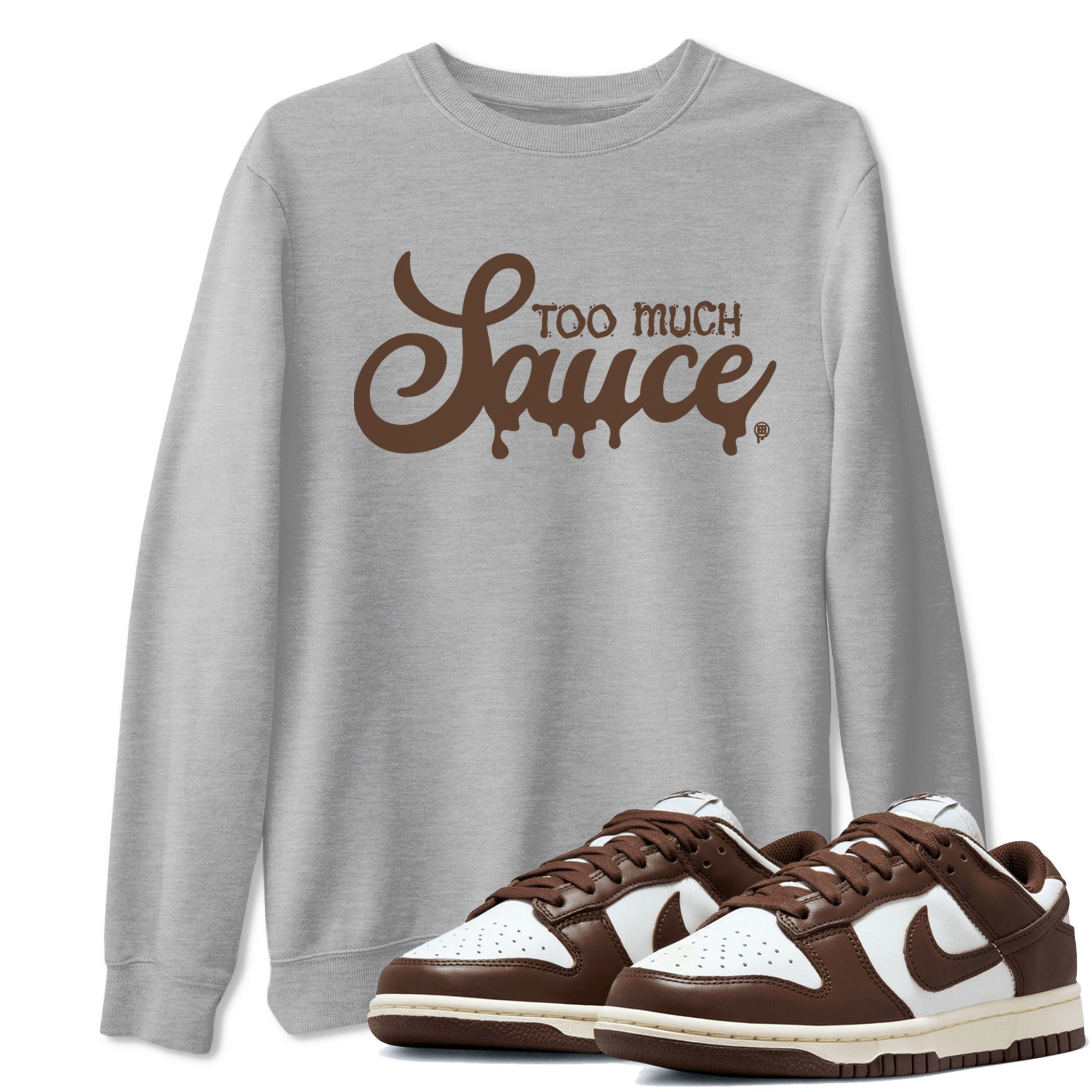 Too Much Sauce snkmatch Tee - Dunk Cacao Wow