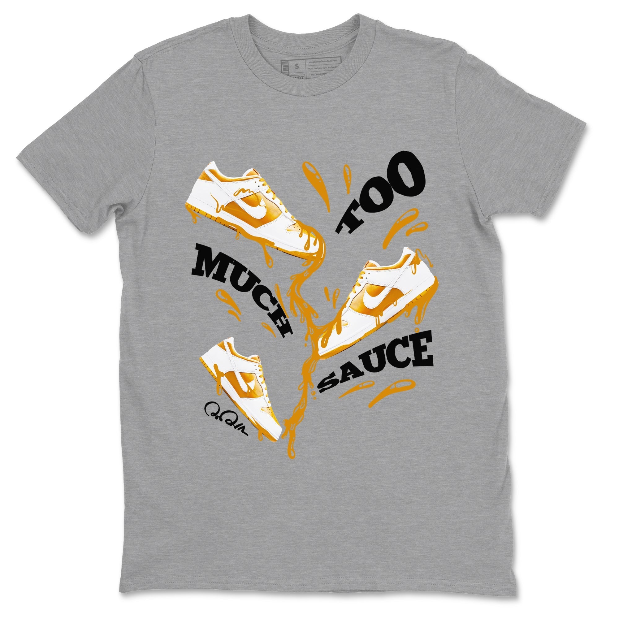 Too Much Sauce snkmatch Tees - Dunk Dark Curry