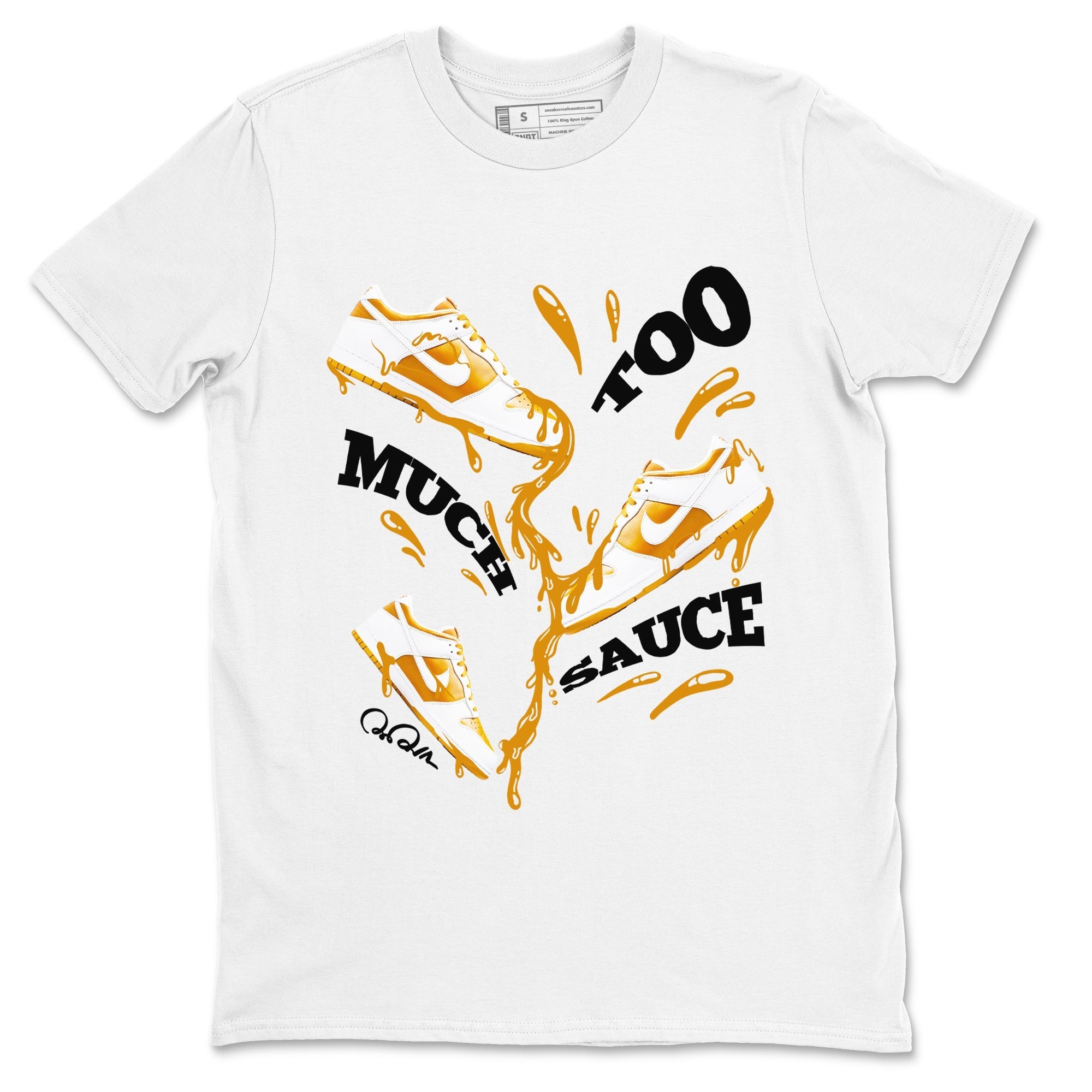 Too Much Sauce snkmatch Tees - Dunk Dark Curry