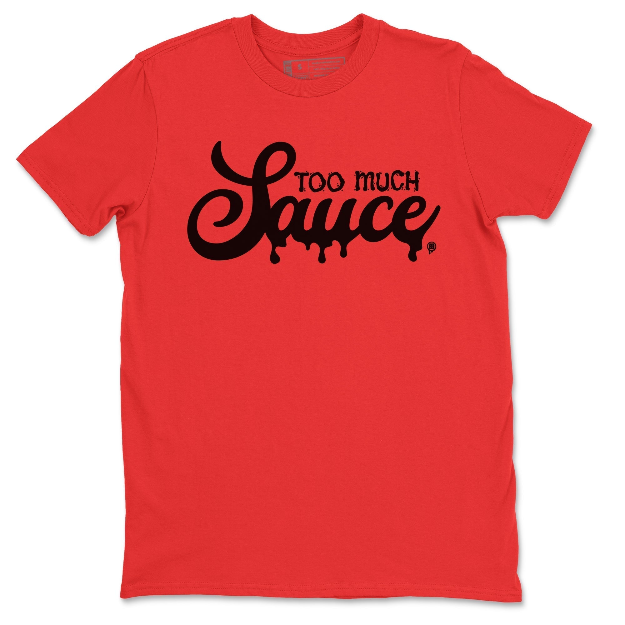 Too Much Sauce Unisex Tops - Air Jordan 9 Chile Red
