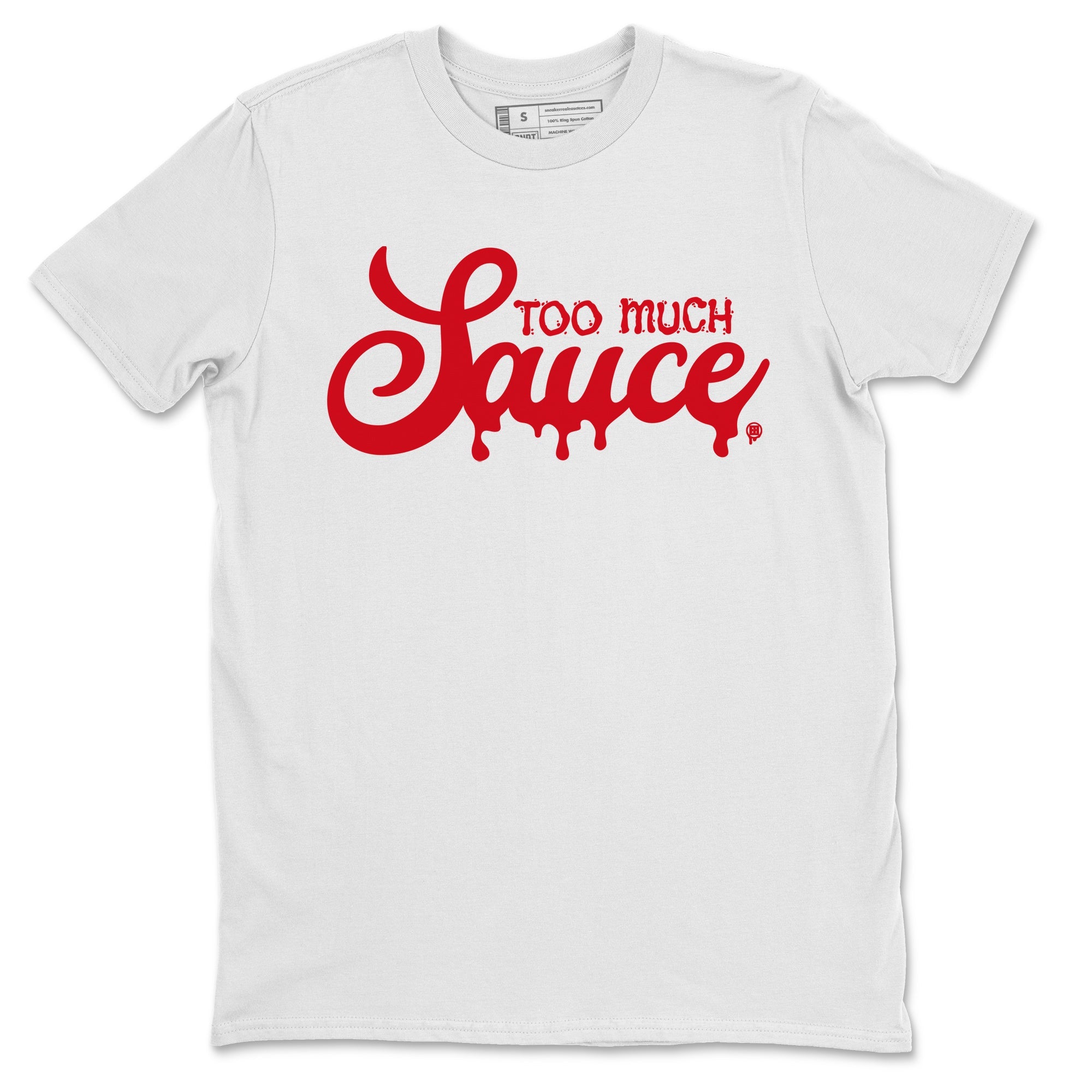 Too Much Sauce Unisex Tops - Air Jordan 9 Chile Red