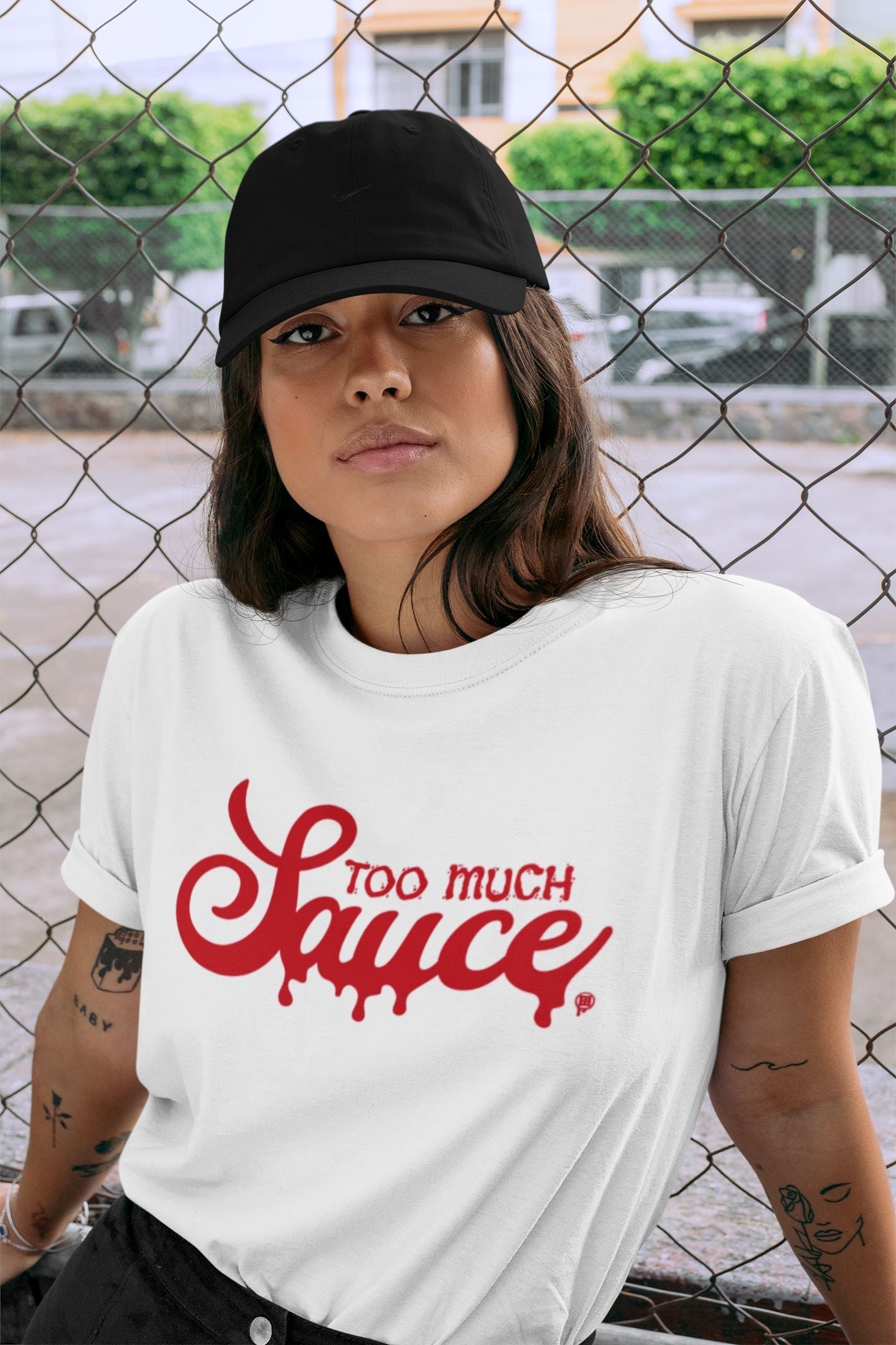 Too Much Sauce Unisex Tops - Air Jordan 9 Chile Red