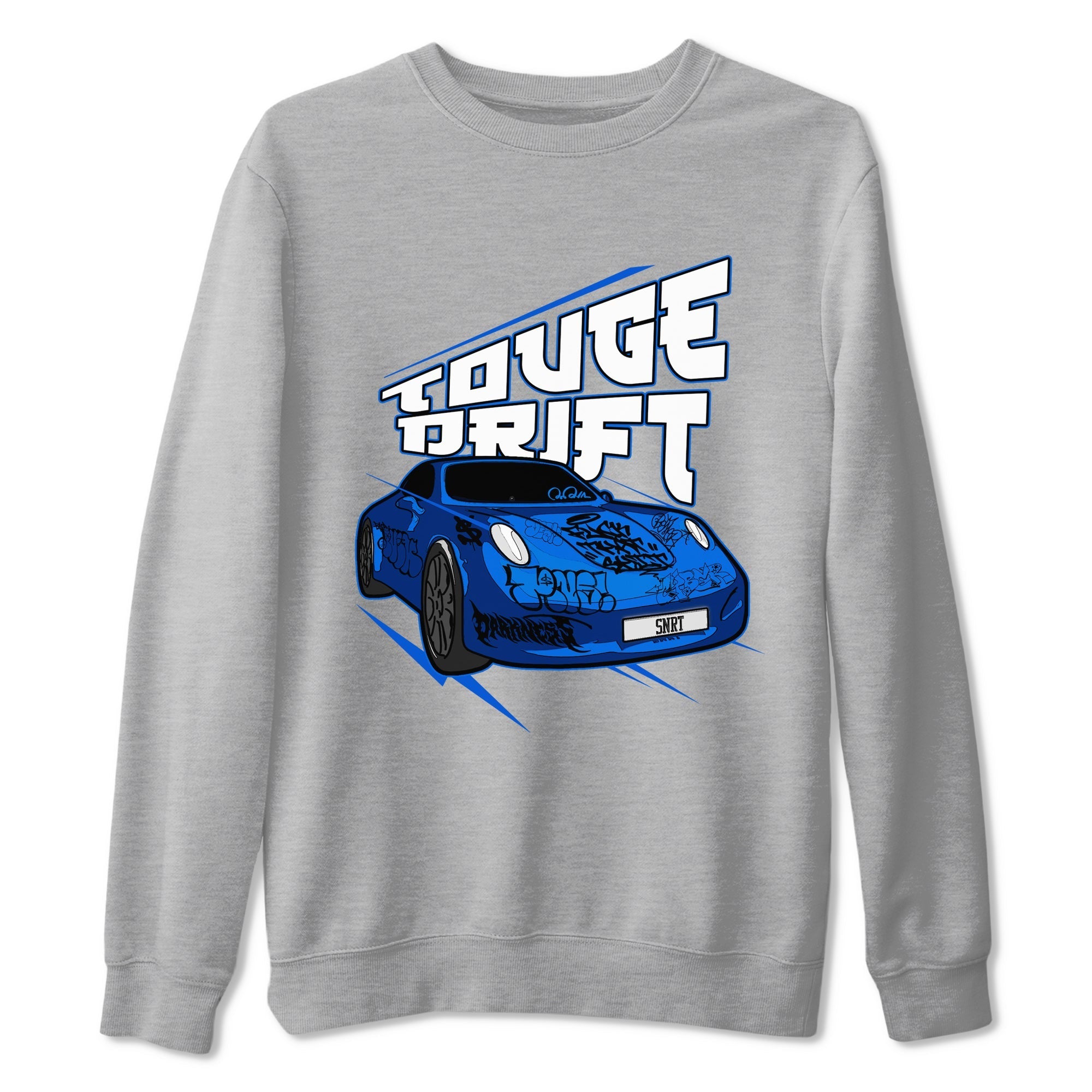Touge Drift snkmatch Tee - Air Jordan 1 Royal ReImagined