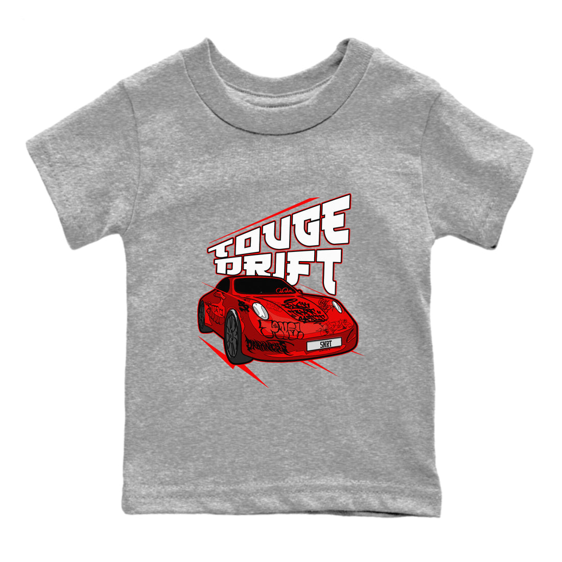 Touge Drift snkmatch Tee Kids - Air Jordan 12 Cherry