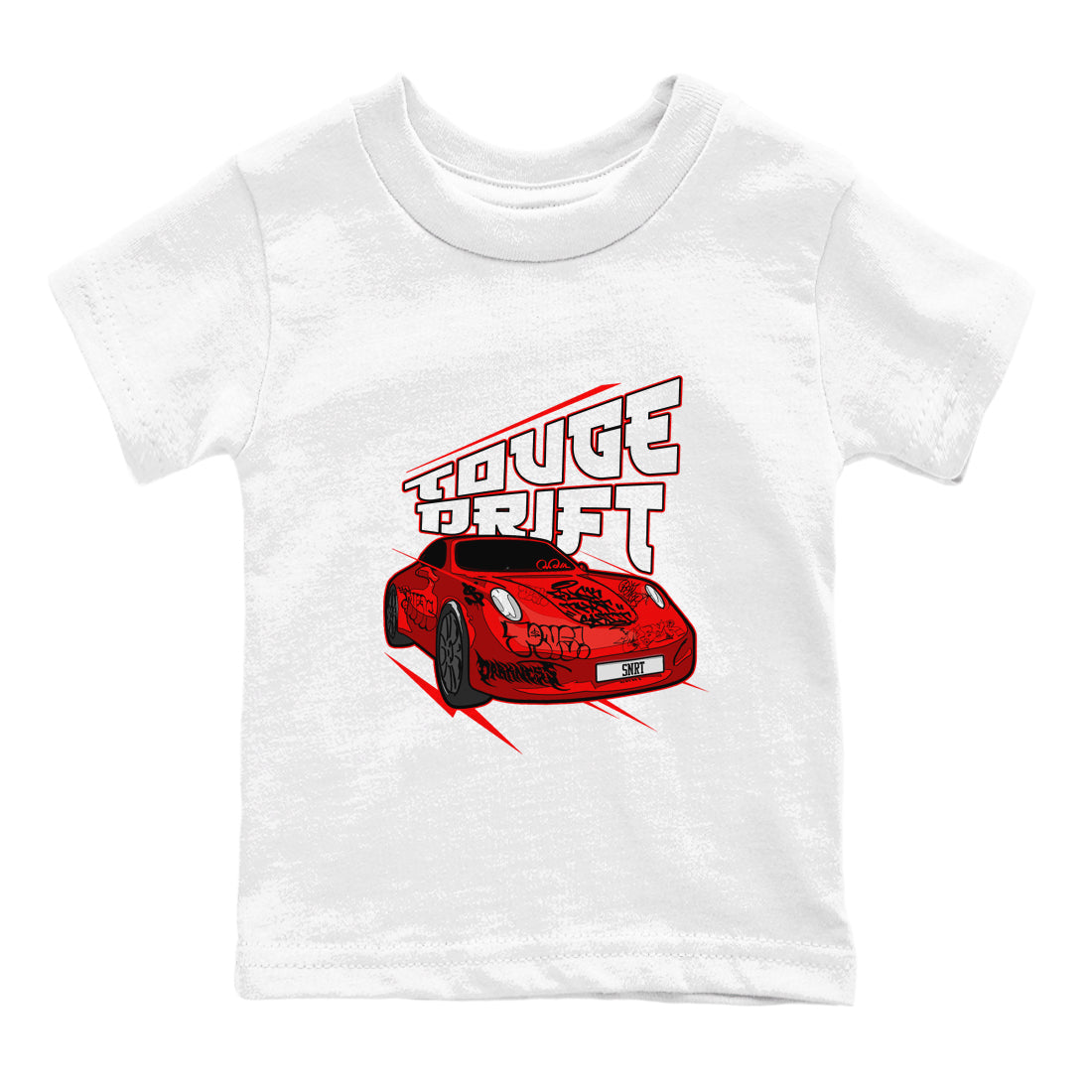 Touge Drift snkmatch Tee Kids - Air Jordan 12 Cherry