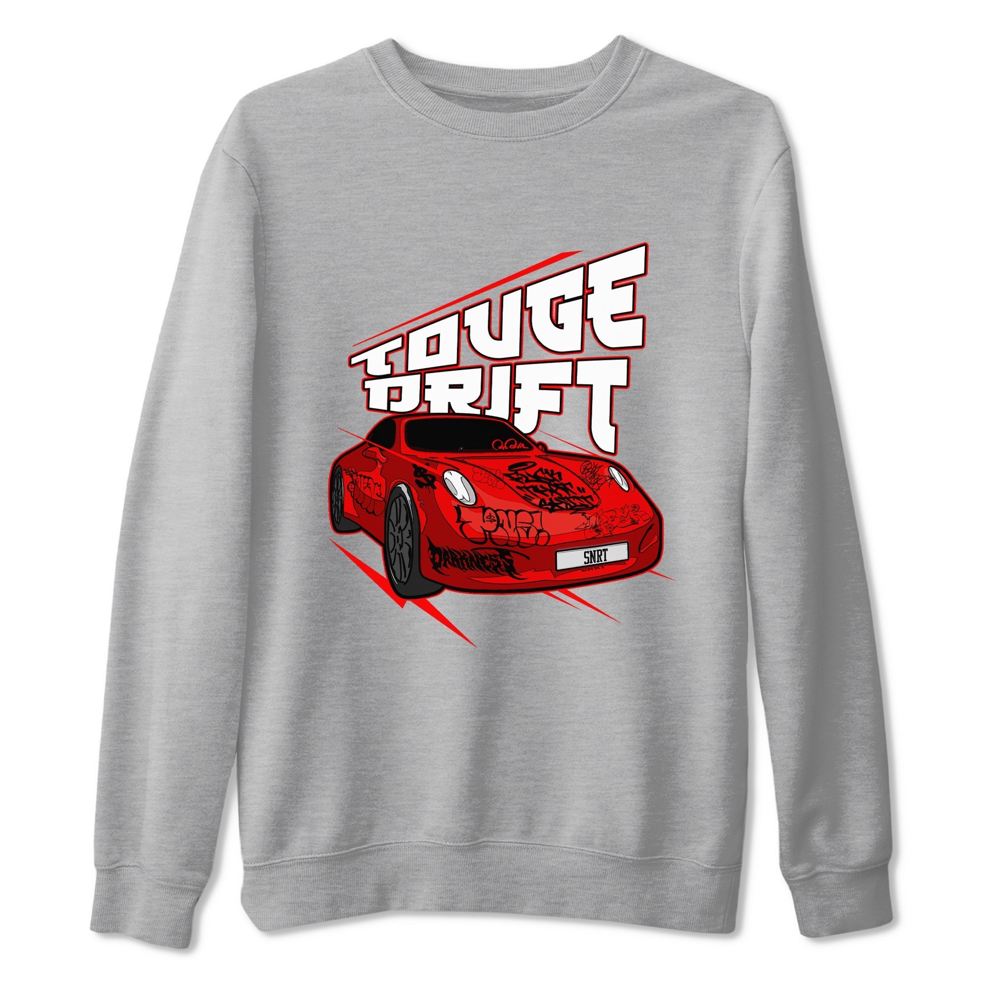 Touge Drift snkmatch Tee - Air Jordan 12 Cherry