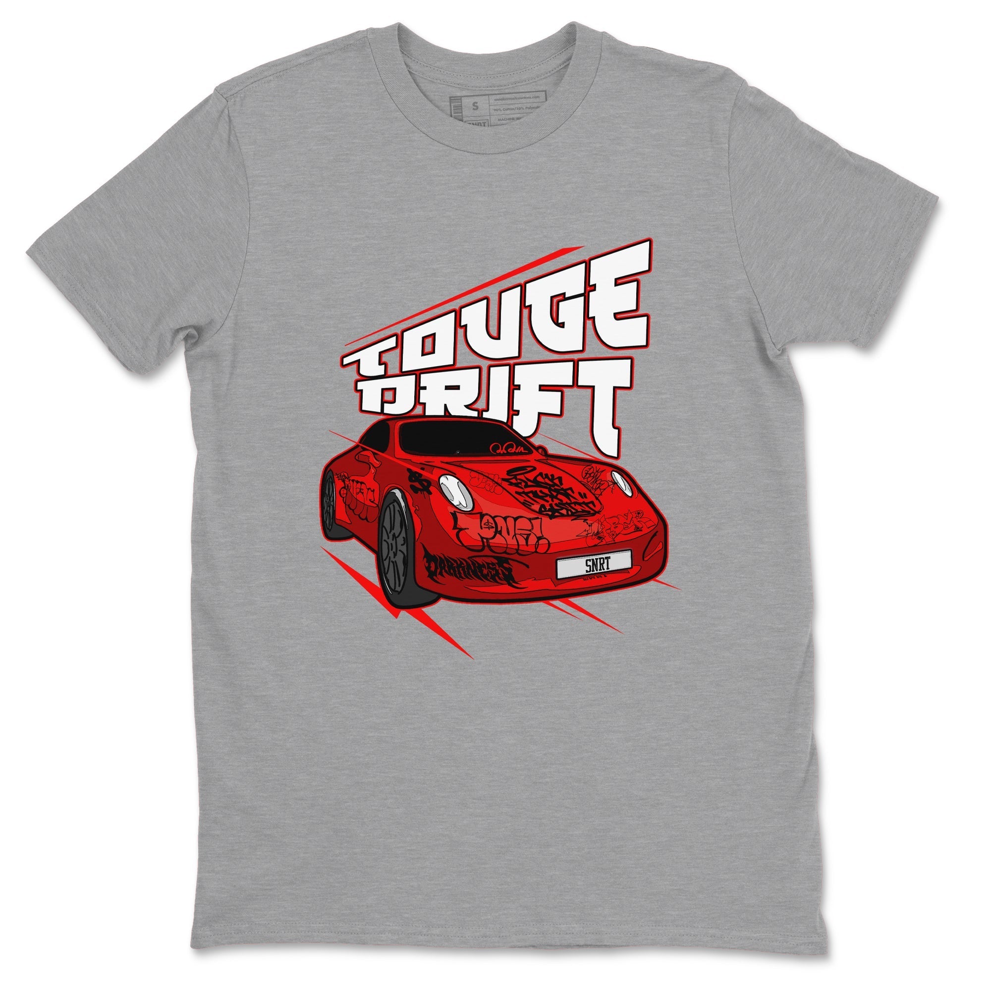 Touge Drift snkmatch Tee - Air Jordan 12 Cherry