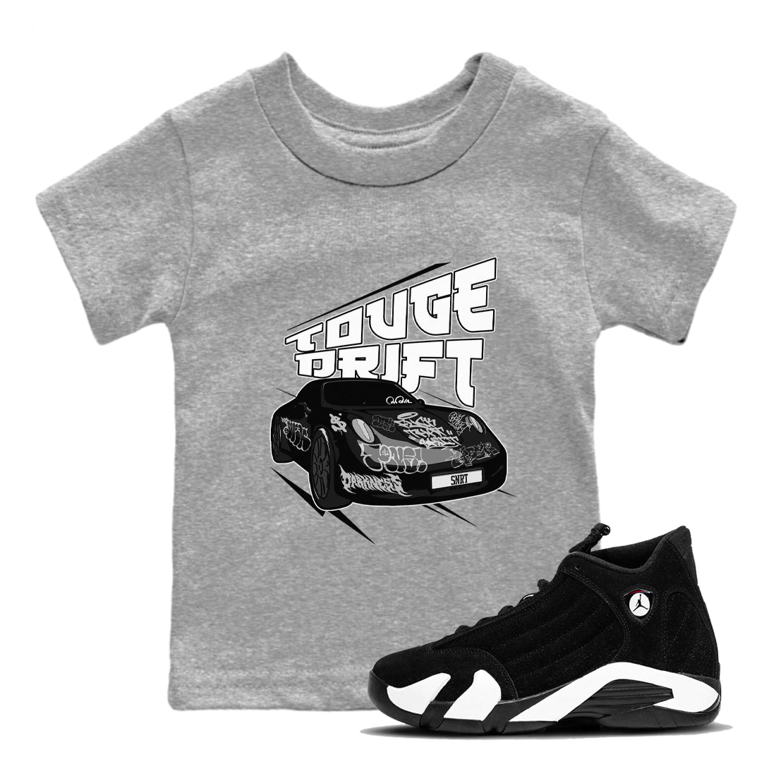 Touge Drift snkmatch Tee Kids - Air Jordan 14 Panda