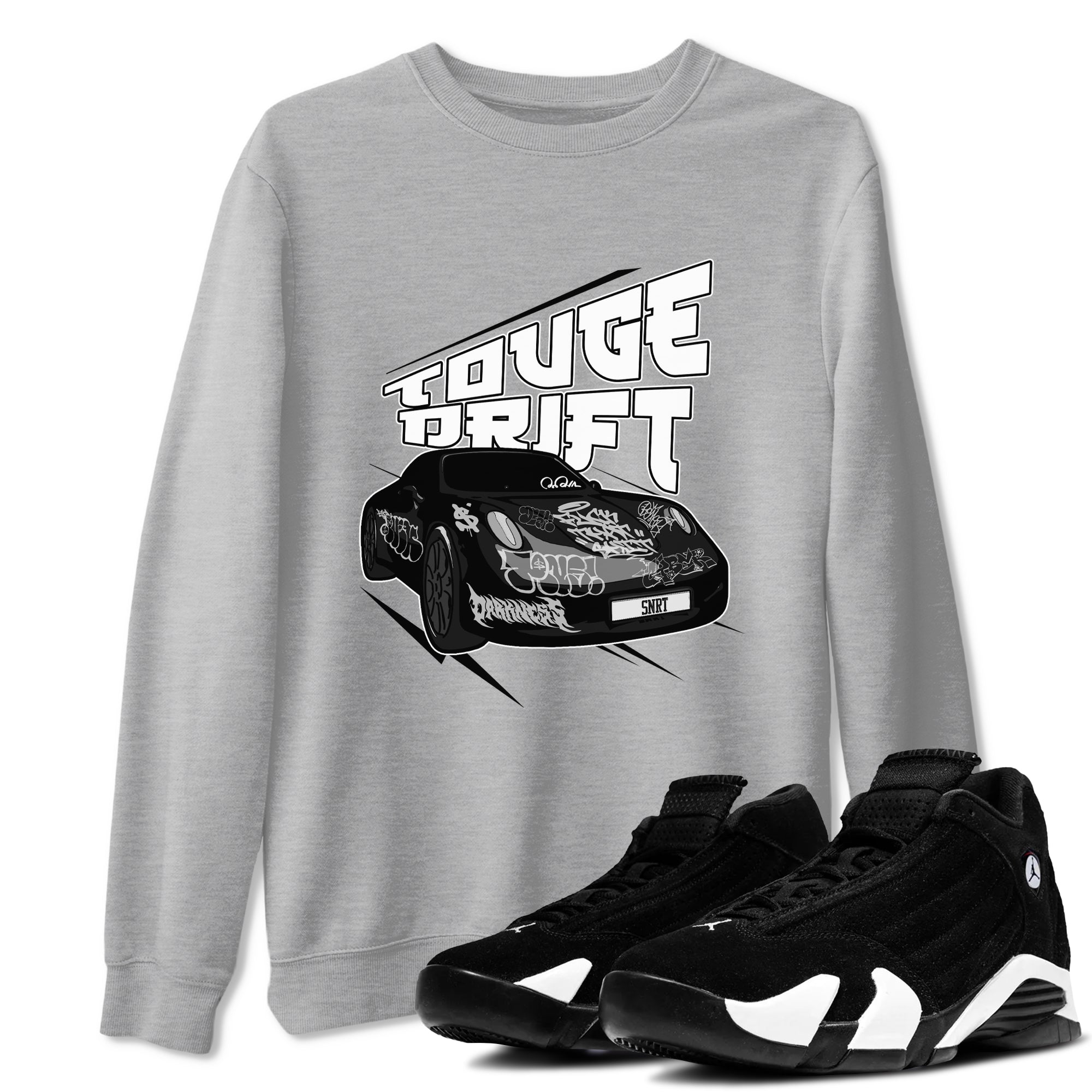 Touge Drift snkmatch Tee - Air Jordan 14 Panda