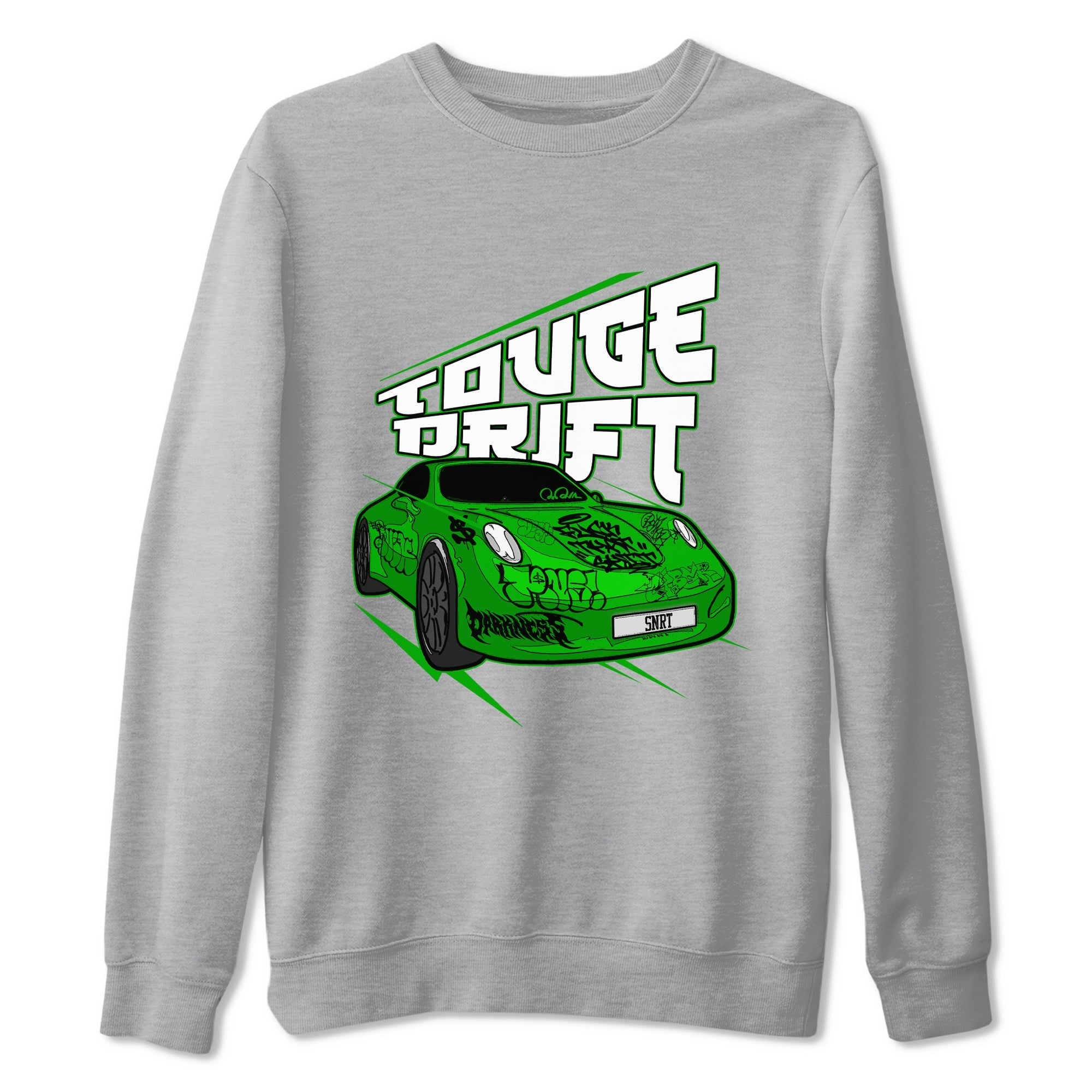 Touge Drift snkmatch Tee - Air Jordan 5 Lucky Green