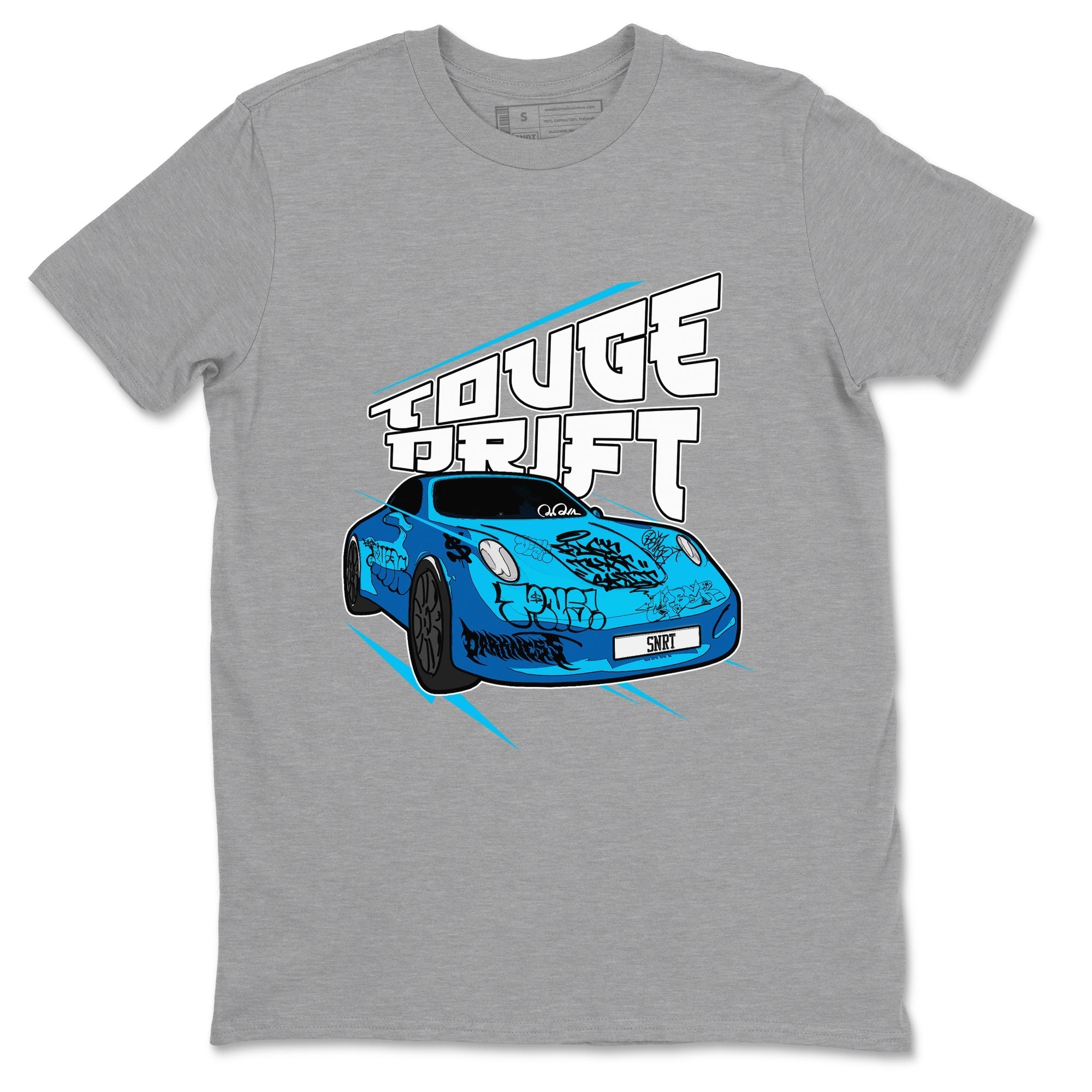 Touge Drift snkmatch Tees - Air Jordan 9 Powder Blue