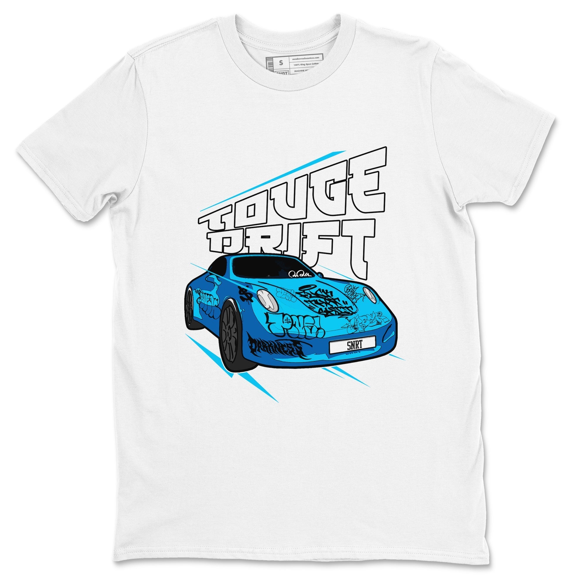 Touge Drift snkmatch Tees - Air Jordan 9 Powder Blue