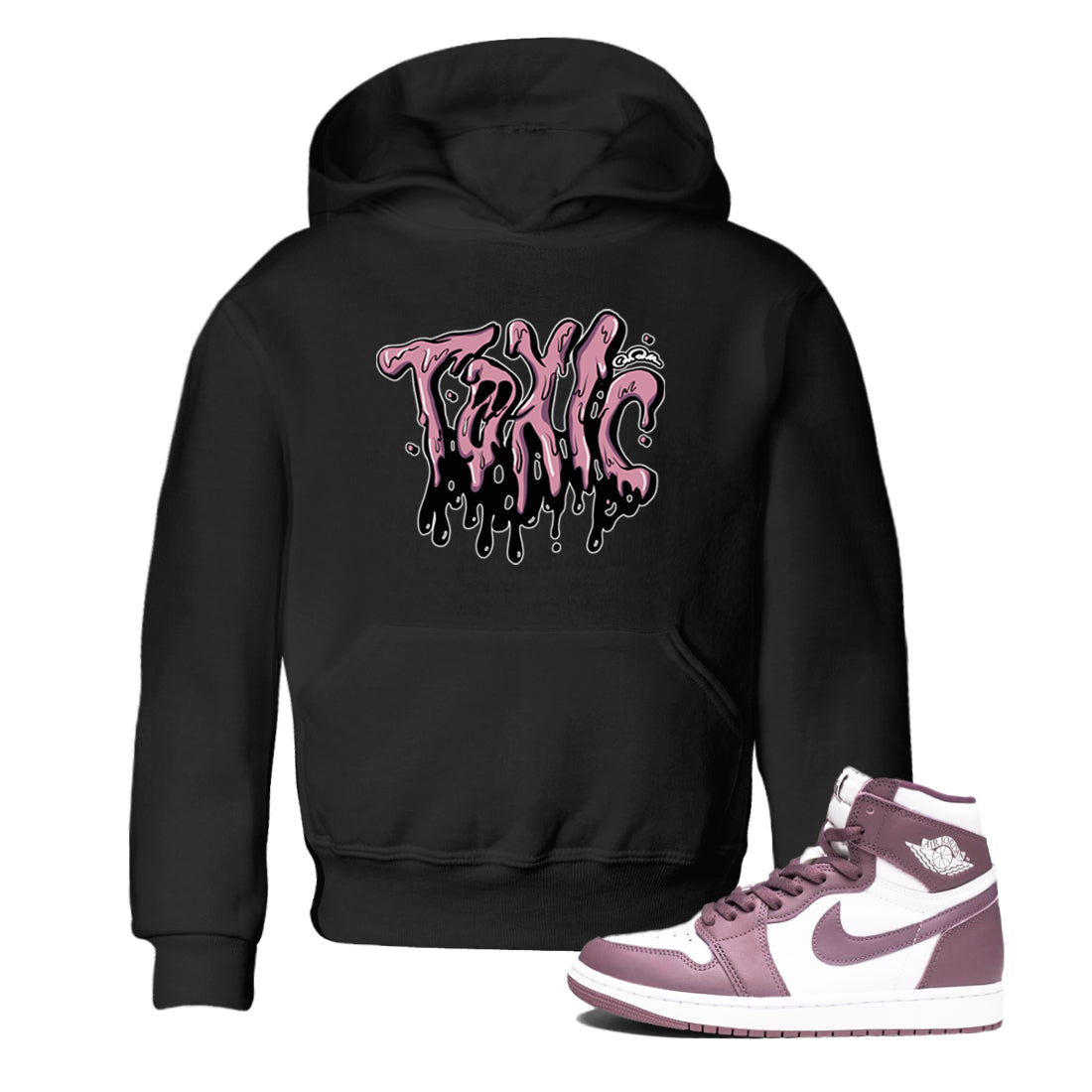Toxic snkmatch Tee Kids - Air Jordan 1 Mauve