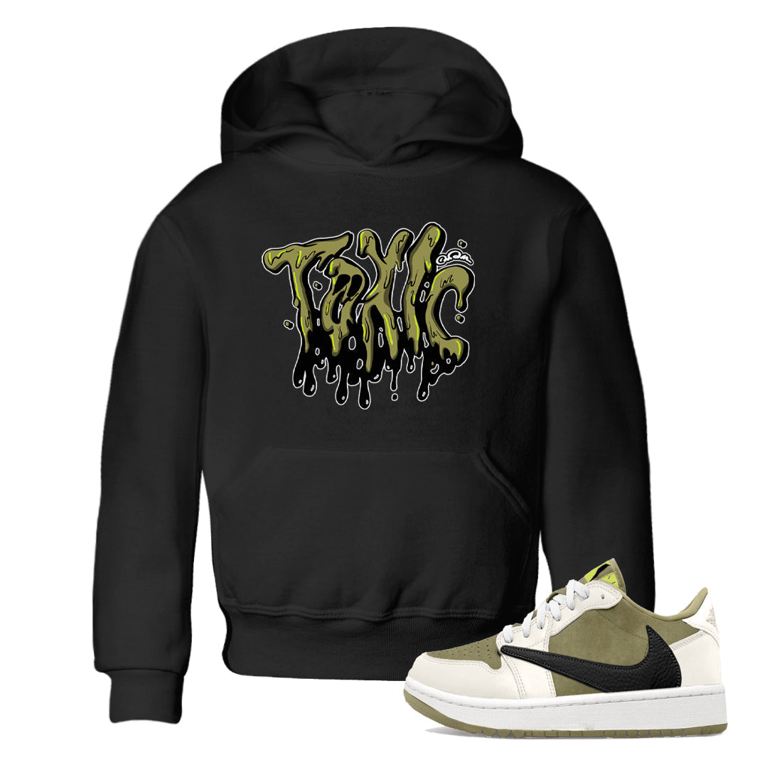 Toxic snkmatch Tee Kids - Air Jordan 1 Travis Scott Golf
