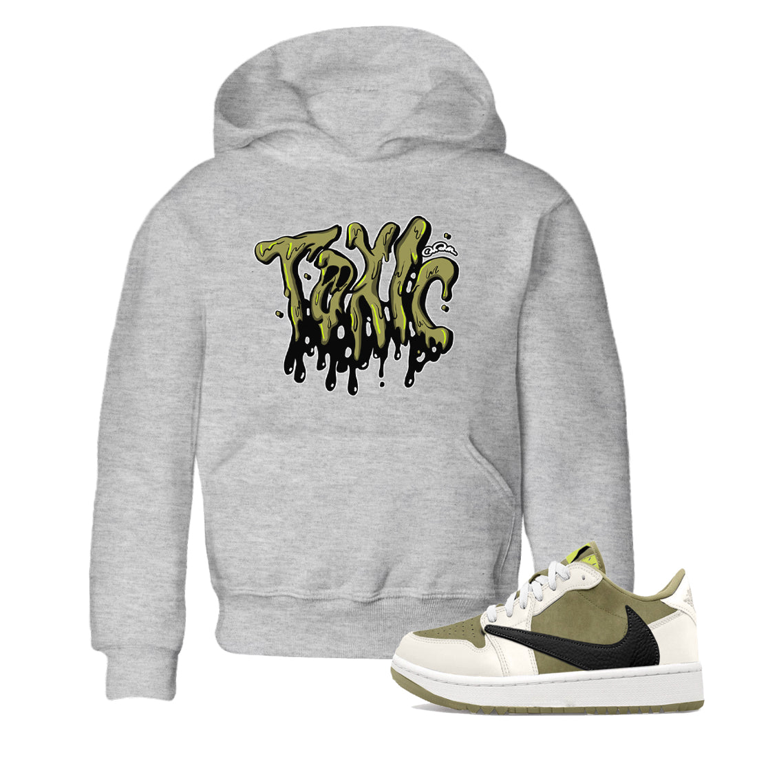 Toxic snkmatch Tee Kids - Air Jordan 1 Travis Scott Golf