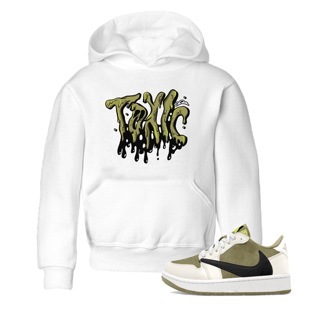 Toxic snkmatch Tee Kids - Air Jordan 1 Travis Scott Golf