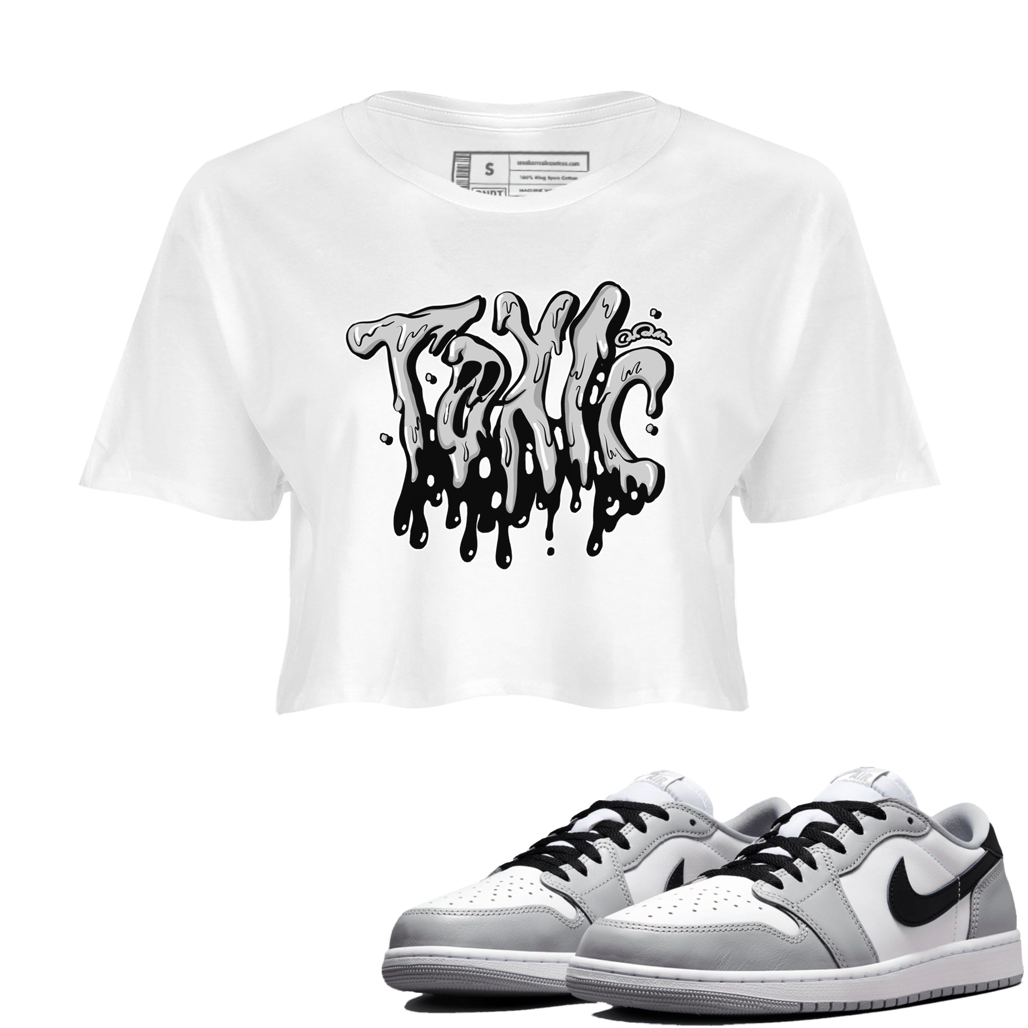 Toxic snkmatch Women's Top - Air Jordan 1 Wolf Grey