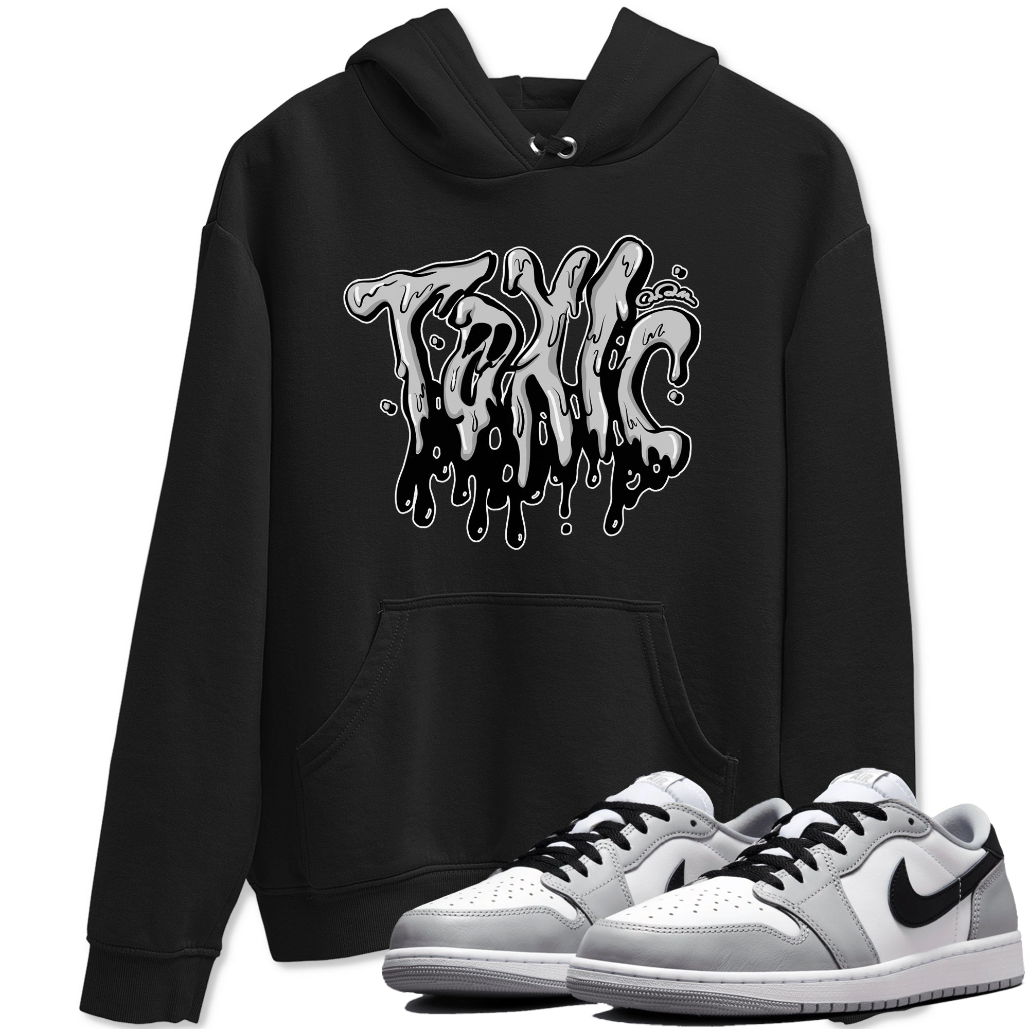 Toxic snkmatch Tees - Air Jordan 1 Wolf Grey