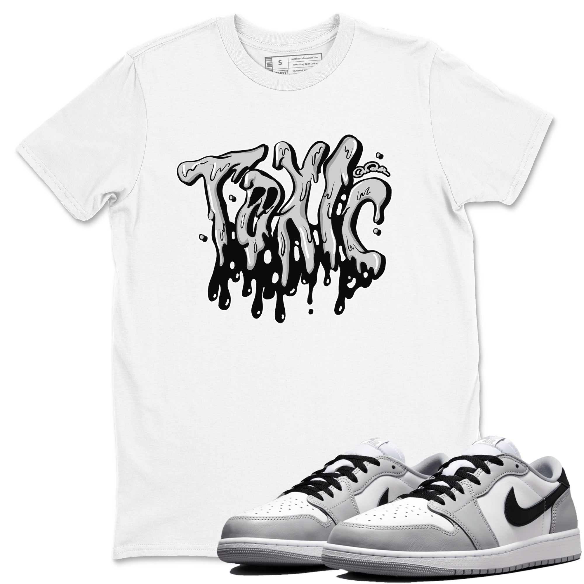 Toxic snkmatch Tees - Air Jordan 1 Wolf Grey
