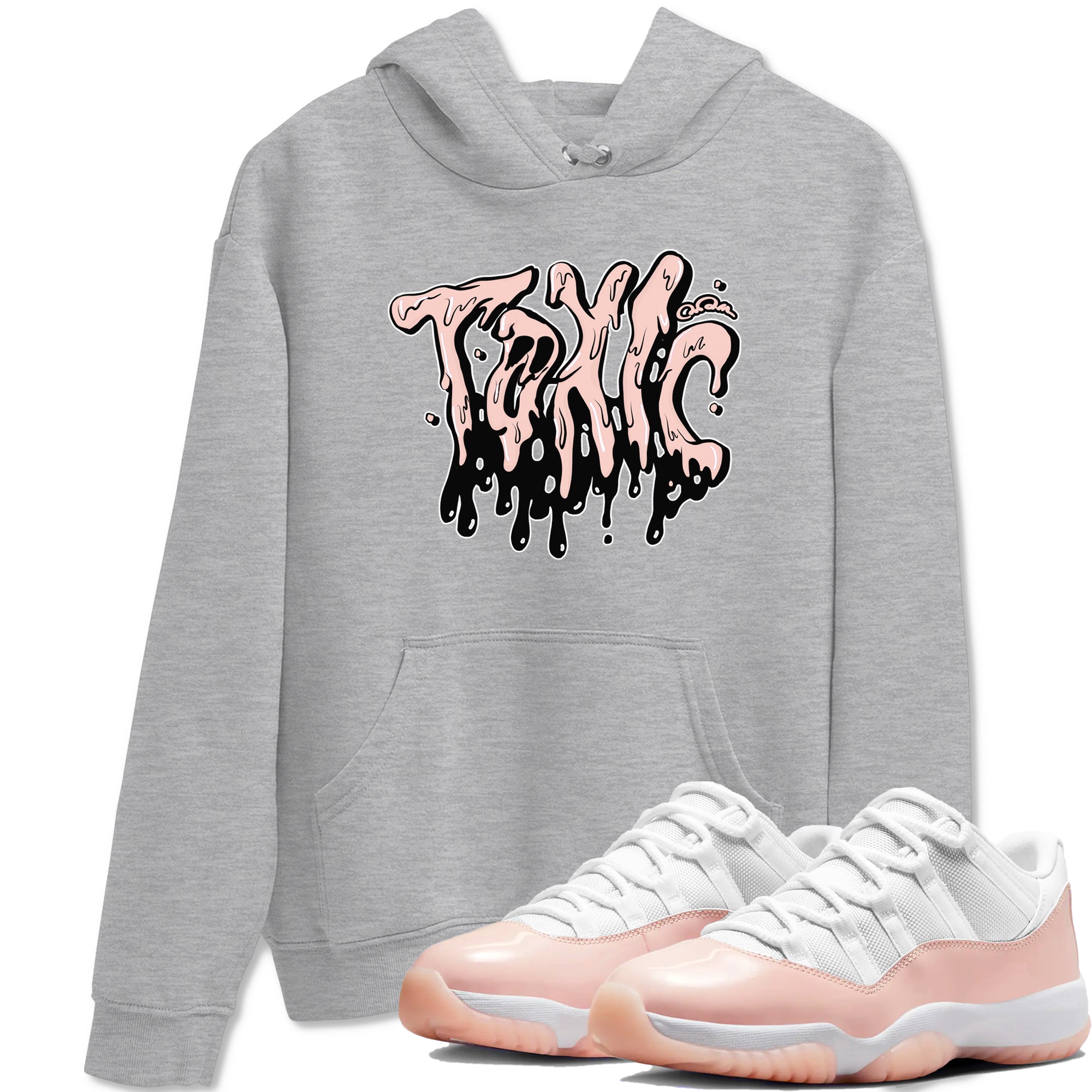 Toxic snkmatch Tees - Air Jordan 11 Legend Pink