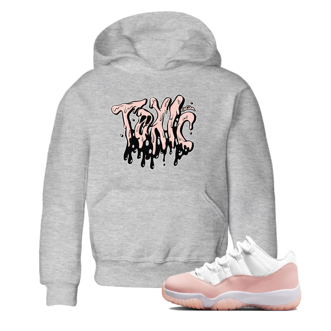 Toxic snkmatch Tees Kids - Air Jordan 11 Legend Pink