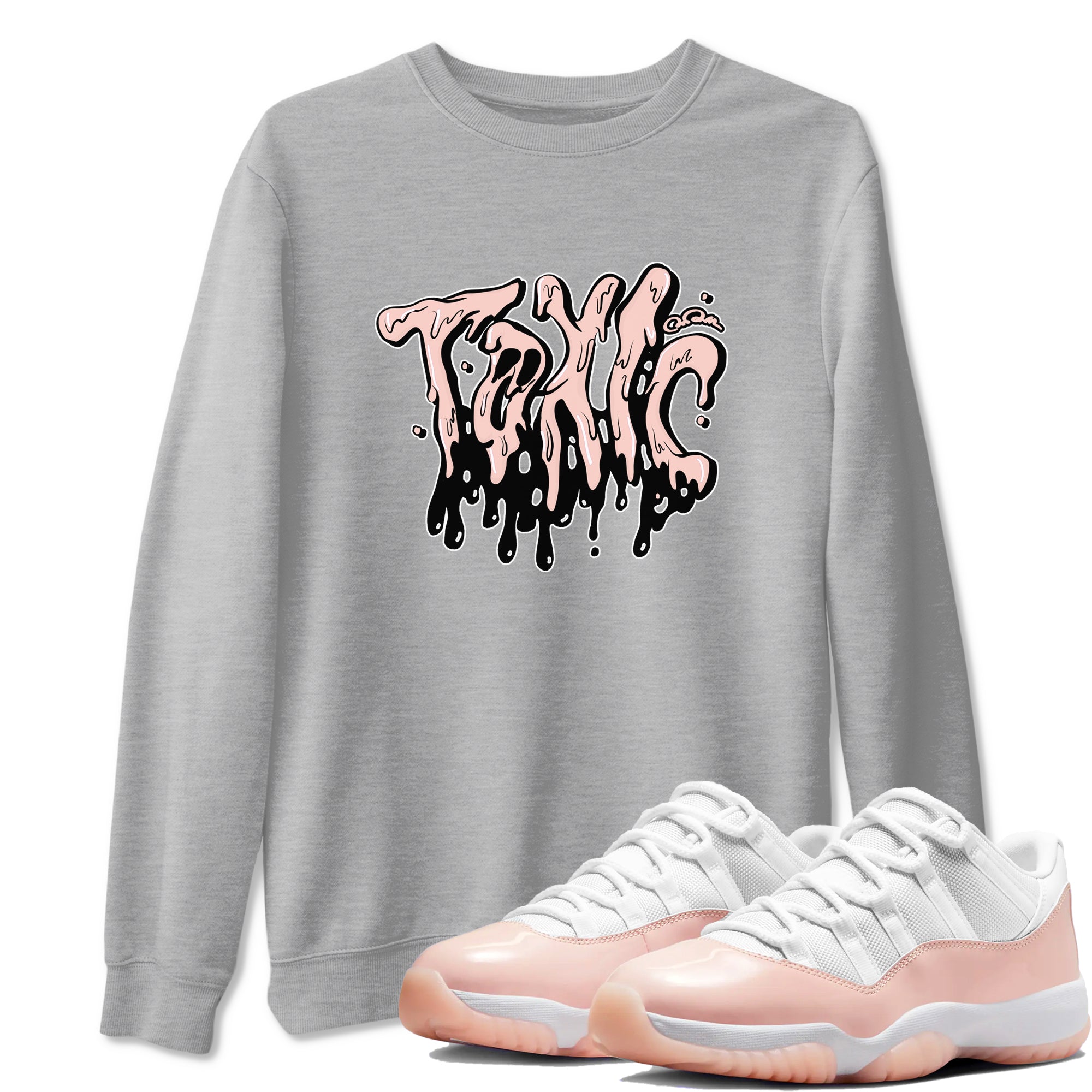 Toxic snkmatch Tees - Air Jordan 11 Legend Pink