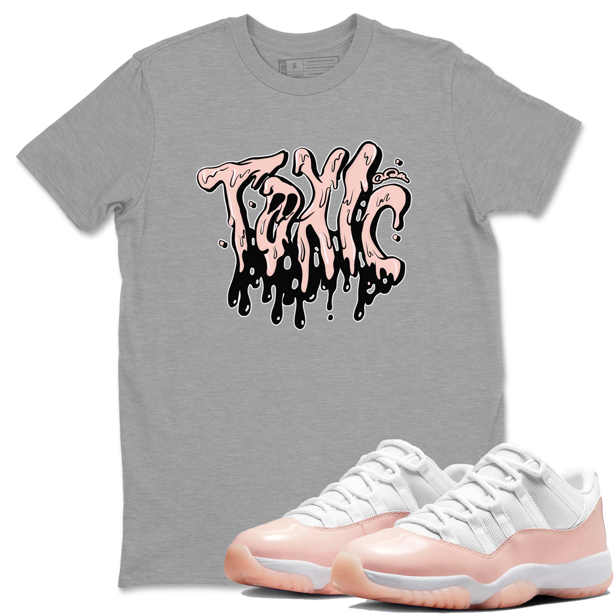 Toxic snkmatch Tees - Air Jordan 11 Legend Pink