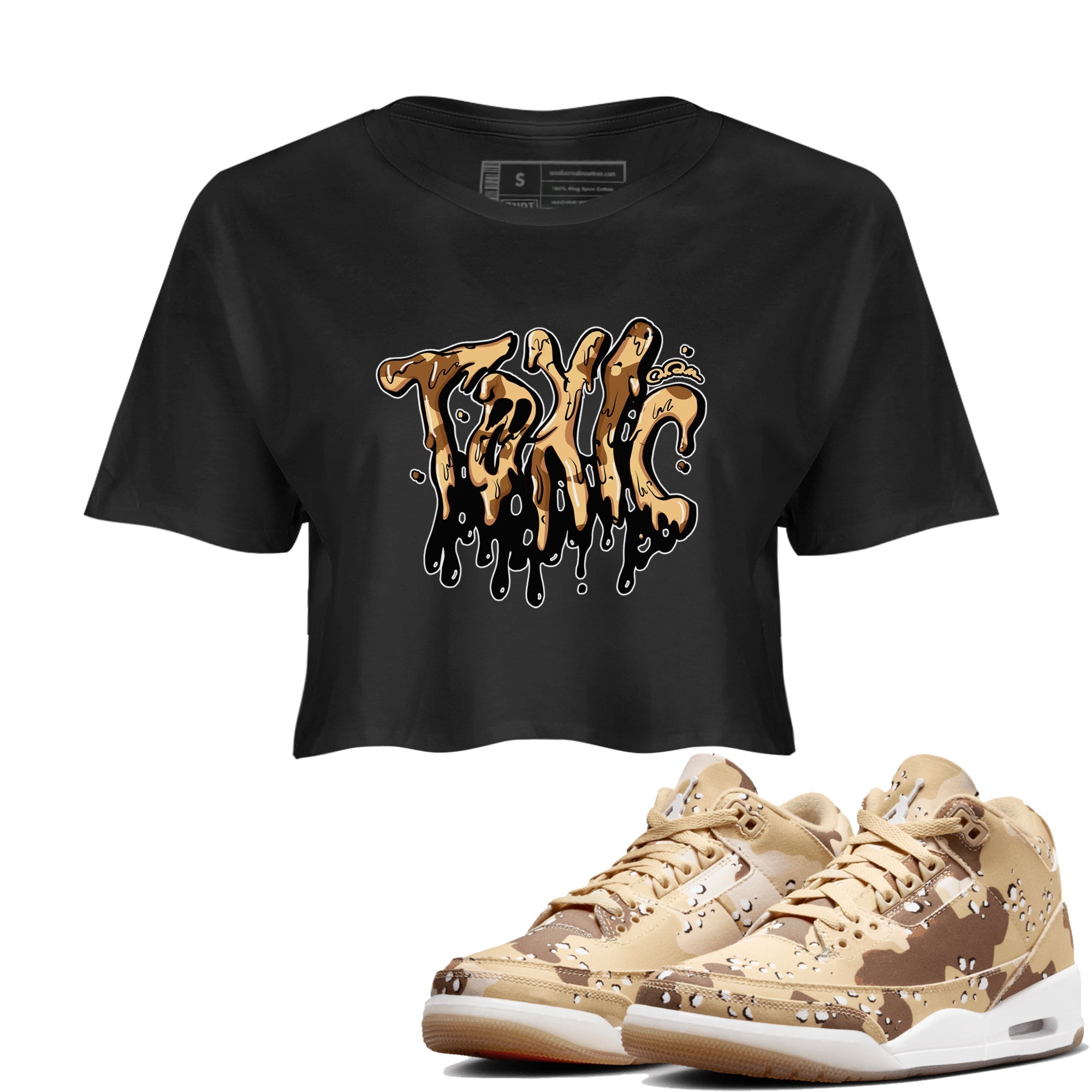 Toxic snkmatch Women's Top - Air Jordan 3 Desert Camo