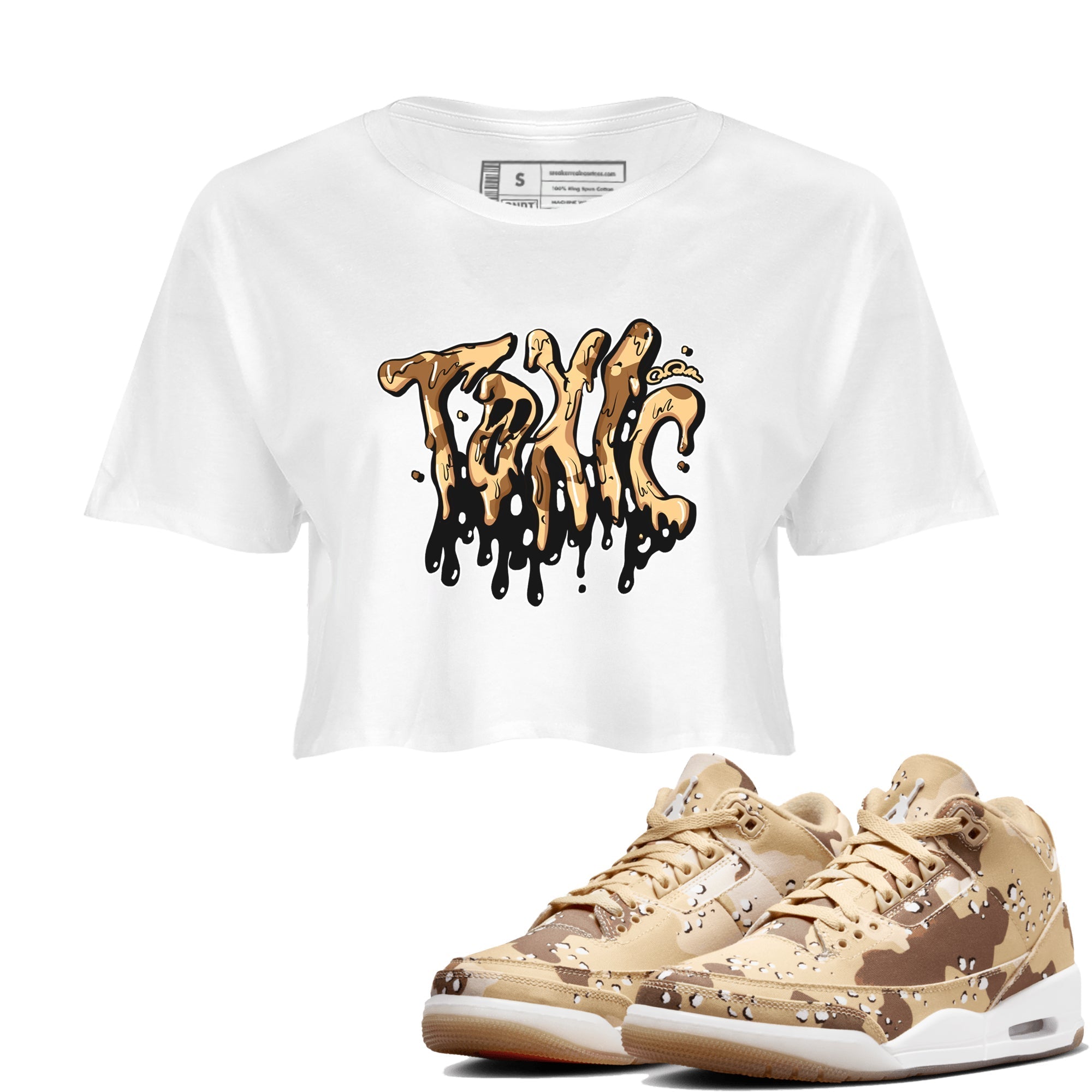 Toxic snkmatch Women's Top - Air Jordan 3 Desert Camo