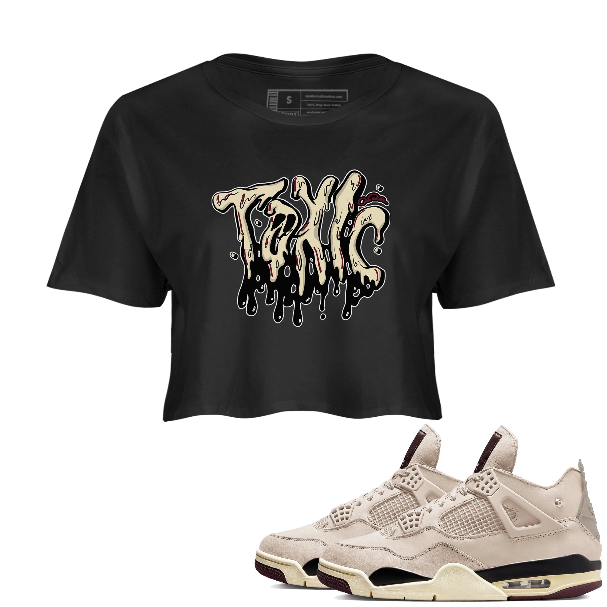 Toxic snkmatch Women's Top - Air Jordan 4 A Ma Maniere x Fossil Stone