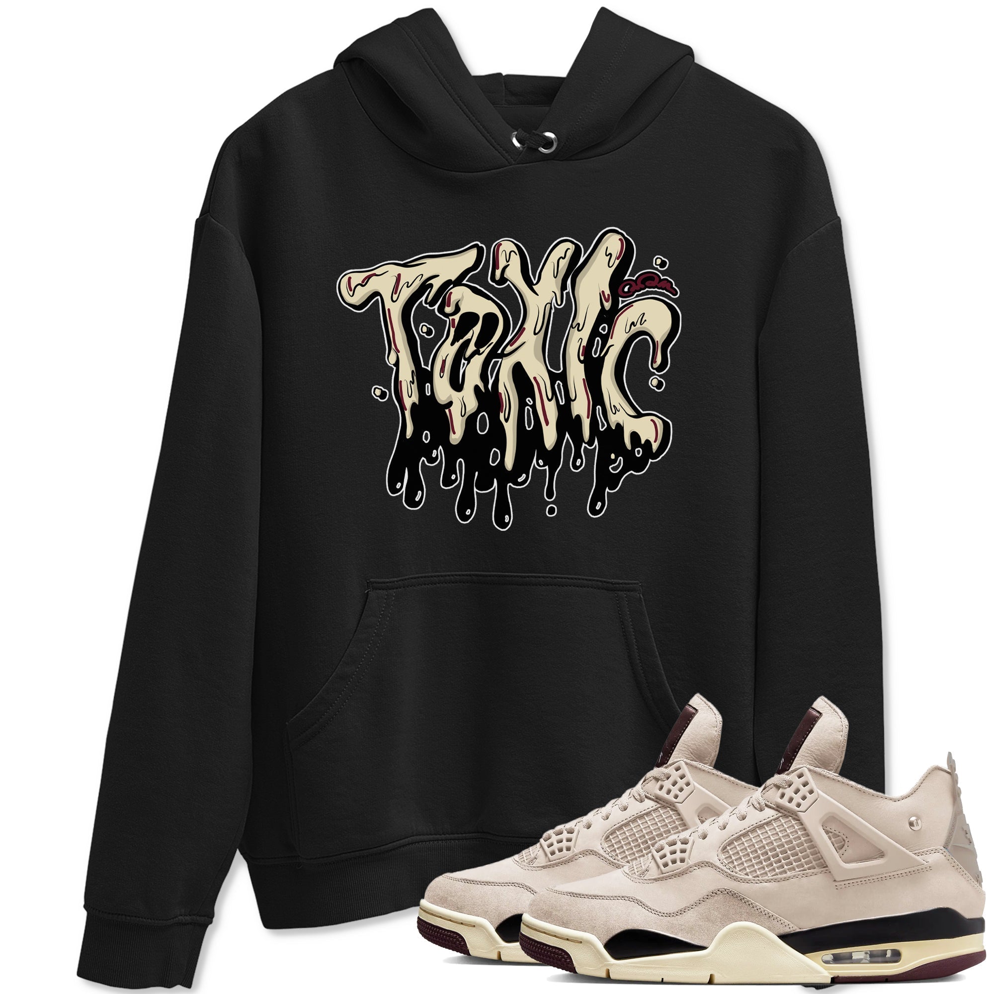 Toxic snkmatch Tees - Air Jordan 4 A Ma Maniere x Fossil Stone