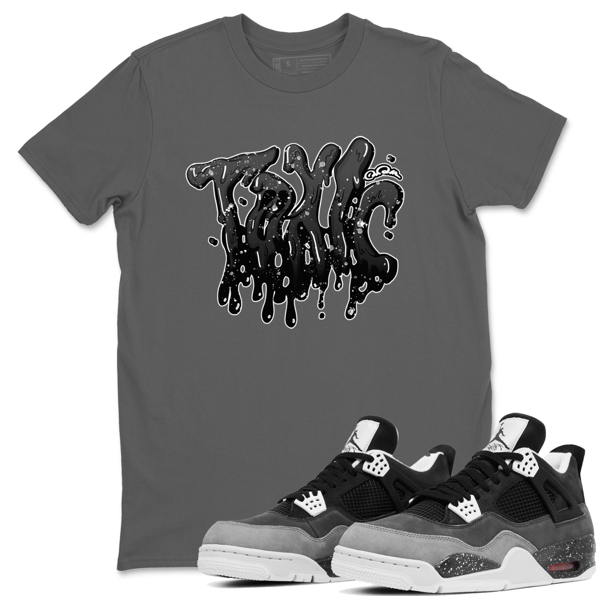 Toxic snkmatch Tees - Air Jordan 4 Fear