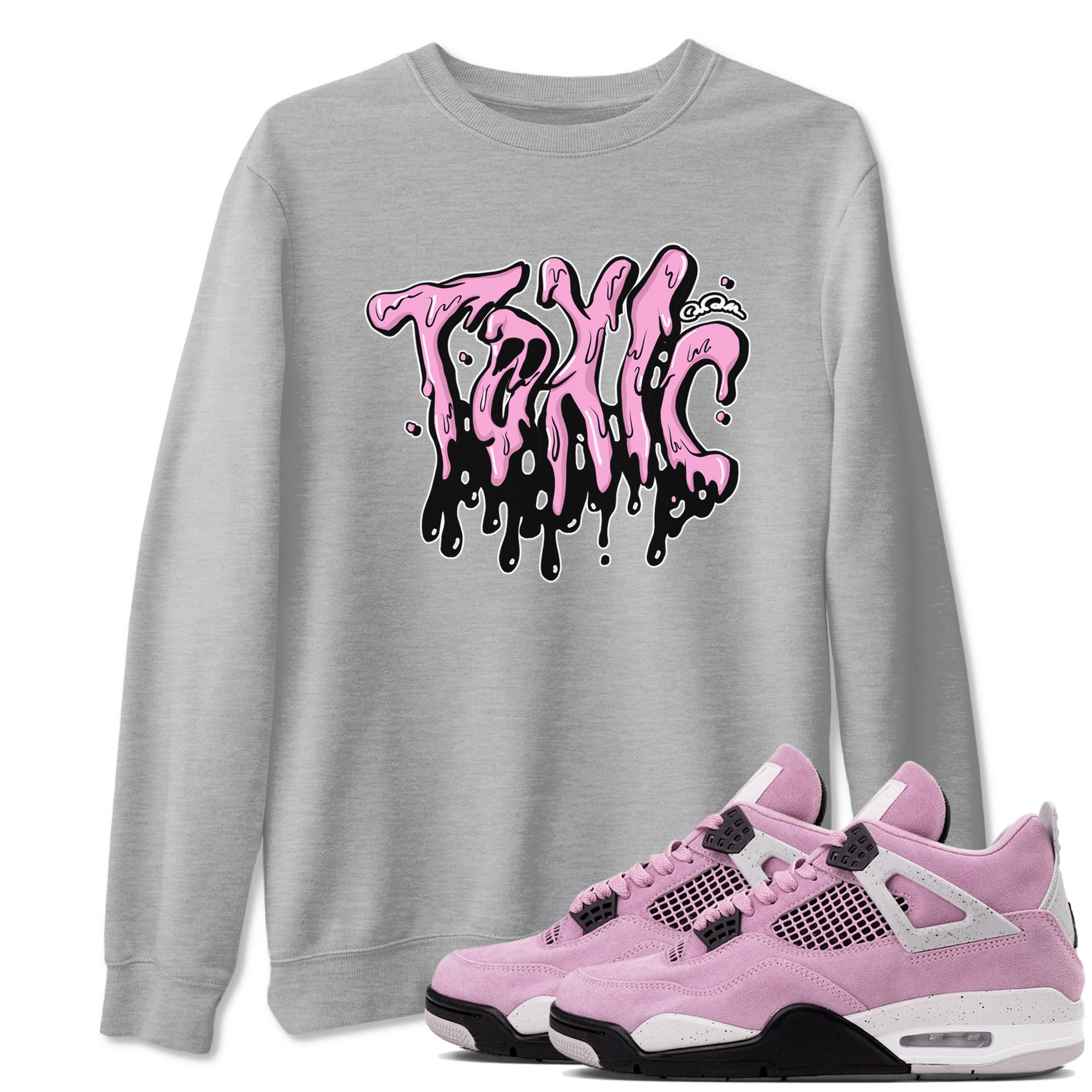 Toxic snkmatch Tees - Air Jordan 4 Orchid