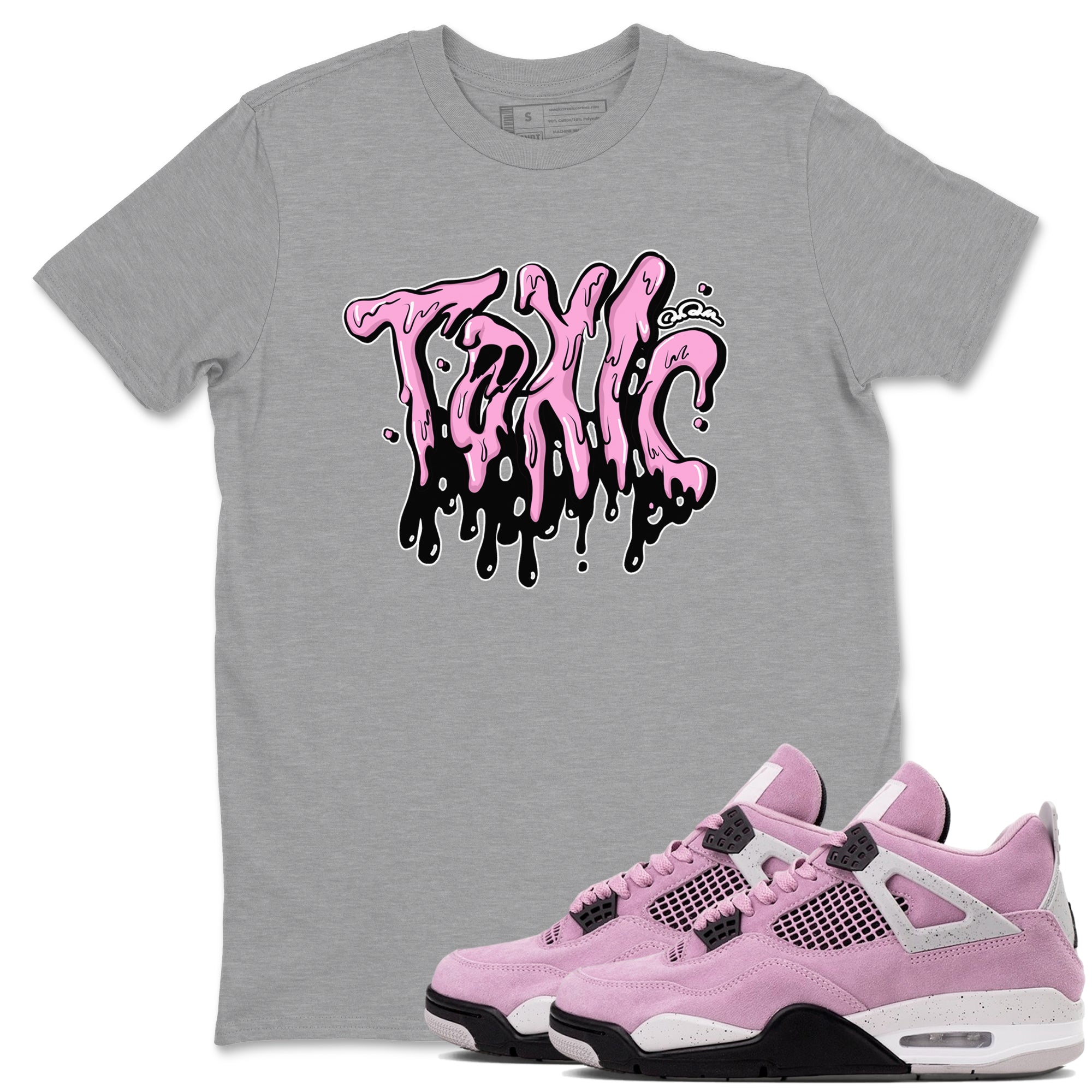Toxic snkmatch Tees - Air Jordan 4 Orchid