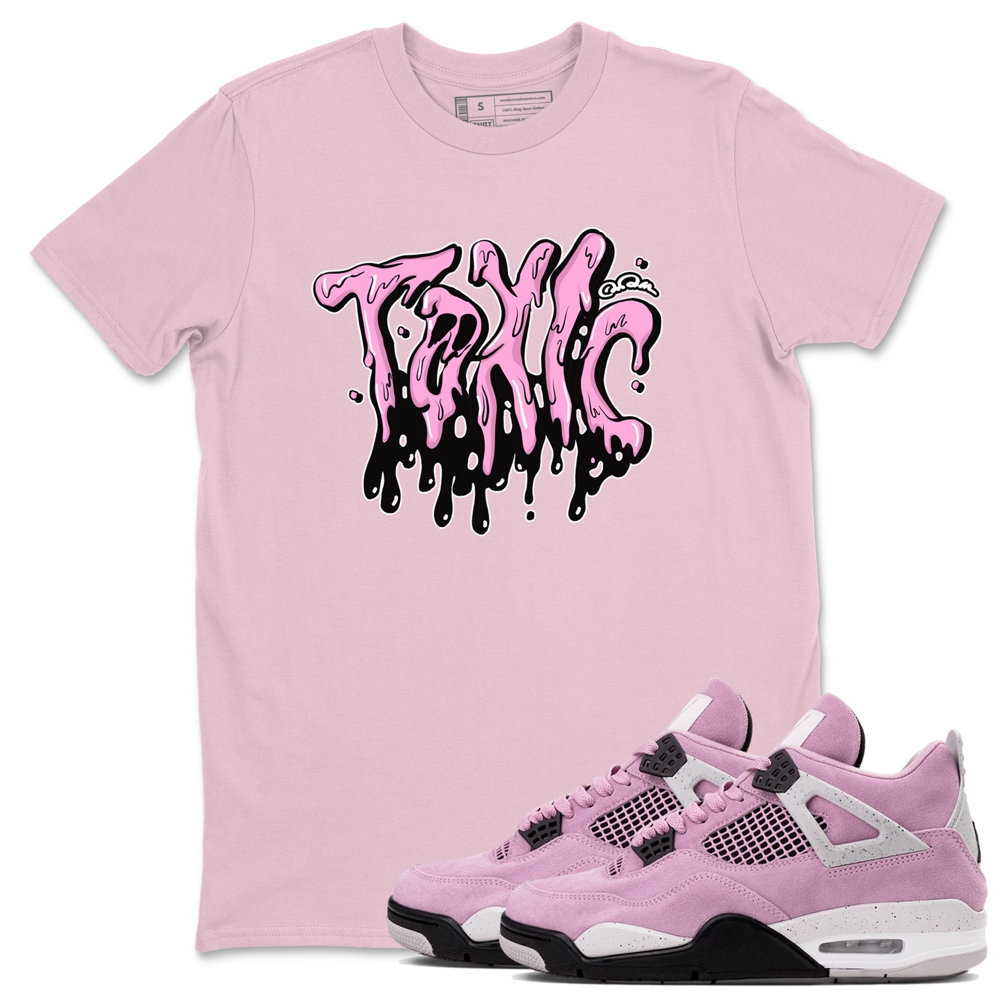 Toxic snkmatch Tees - Air Jordan 4 Orchid