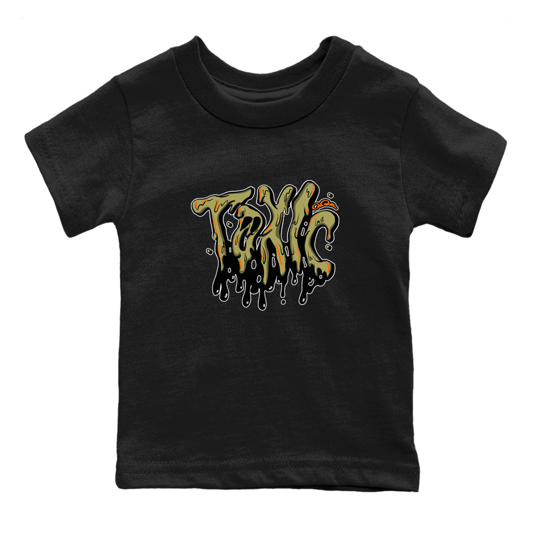 Toxic snkmatch Tees Kids - Air Jordan 5 Olive