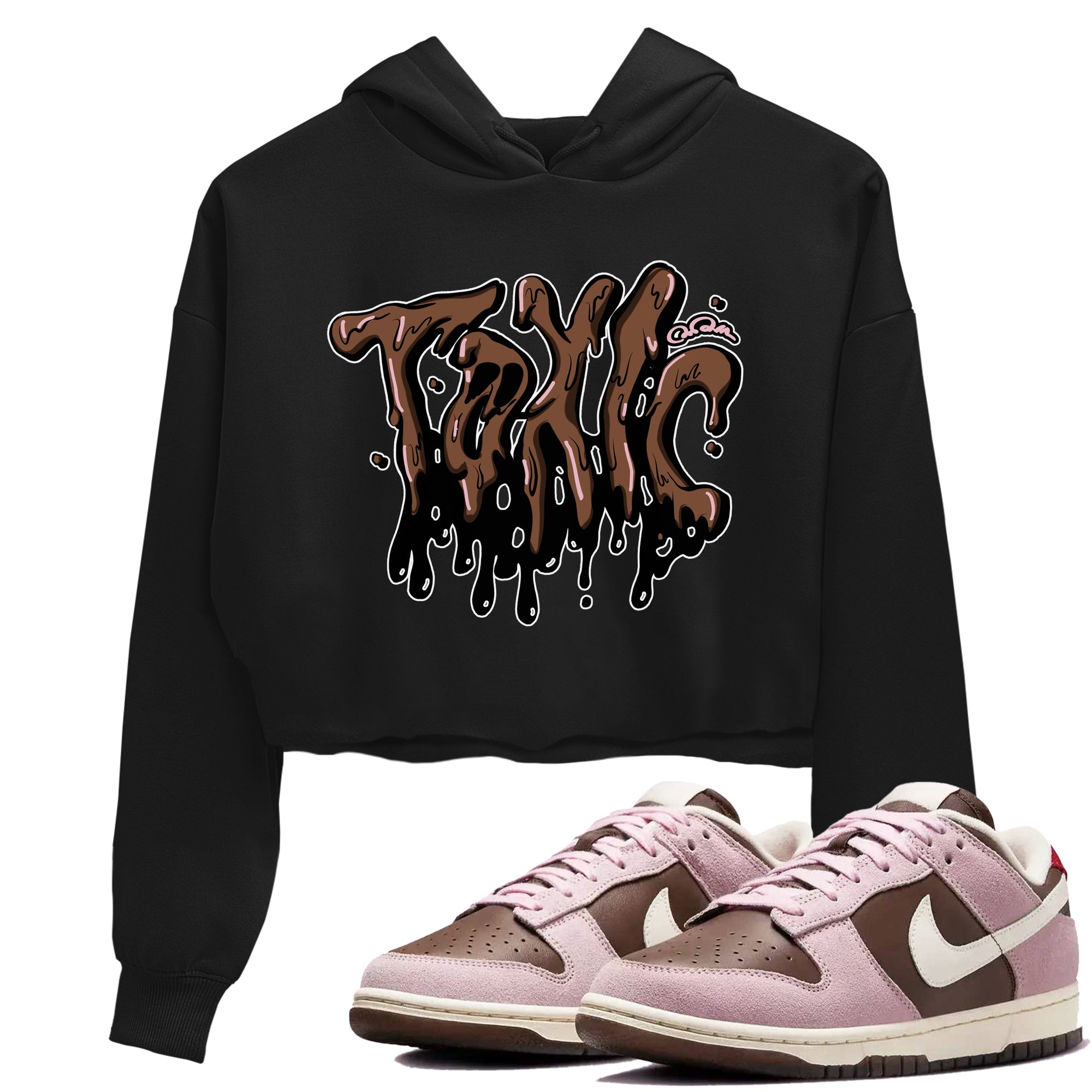Toxic snkmatch Women's Top - Dunk Cacao Wow And Pink Foam