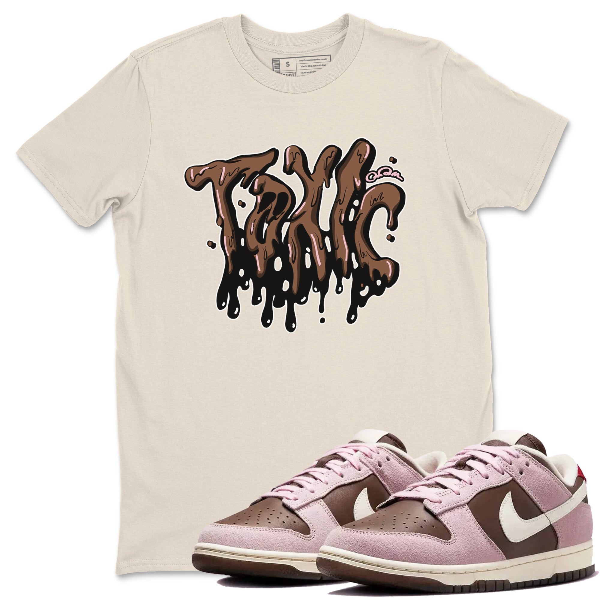 Toxic snkmatch Tees - Dunk Cacao Wow And Pink Foam