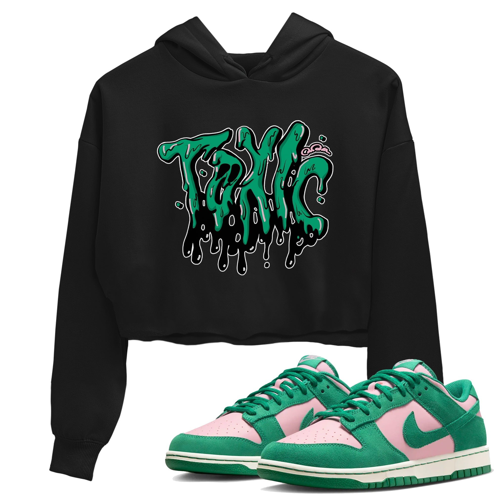Toxic snkmatch Women's Top - Dunk Medium Soft Pink Malachite