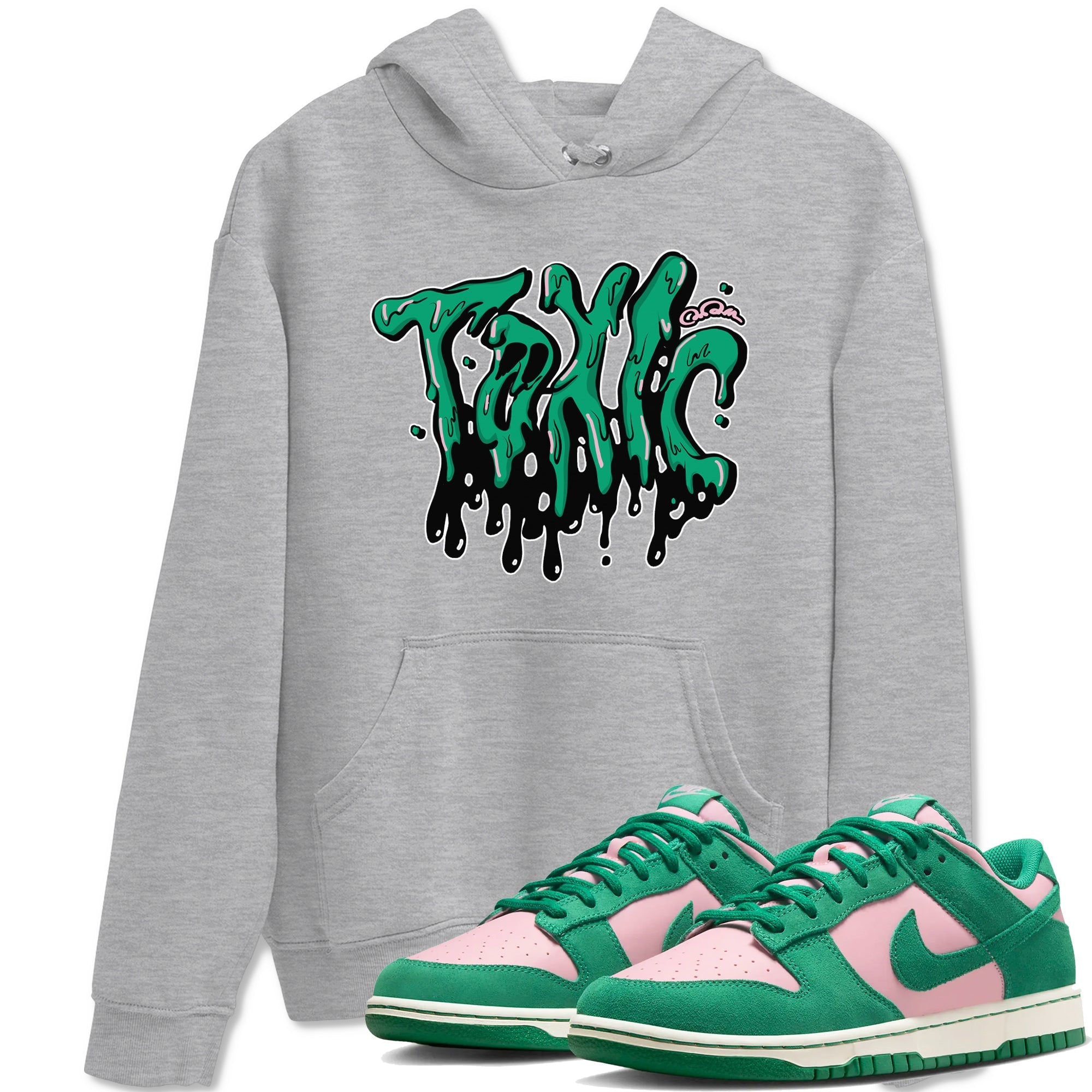 Toxic snkmatch Tees - Dunk Medium Soft Pink Malachite