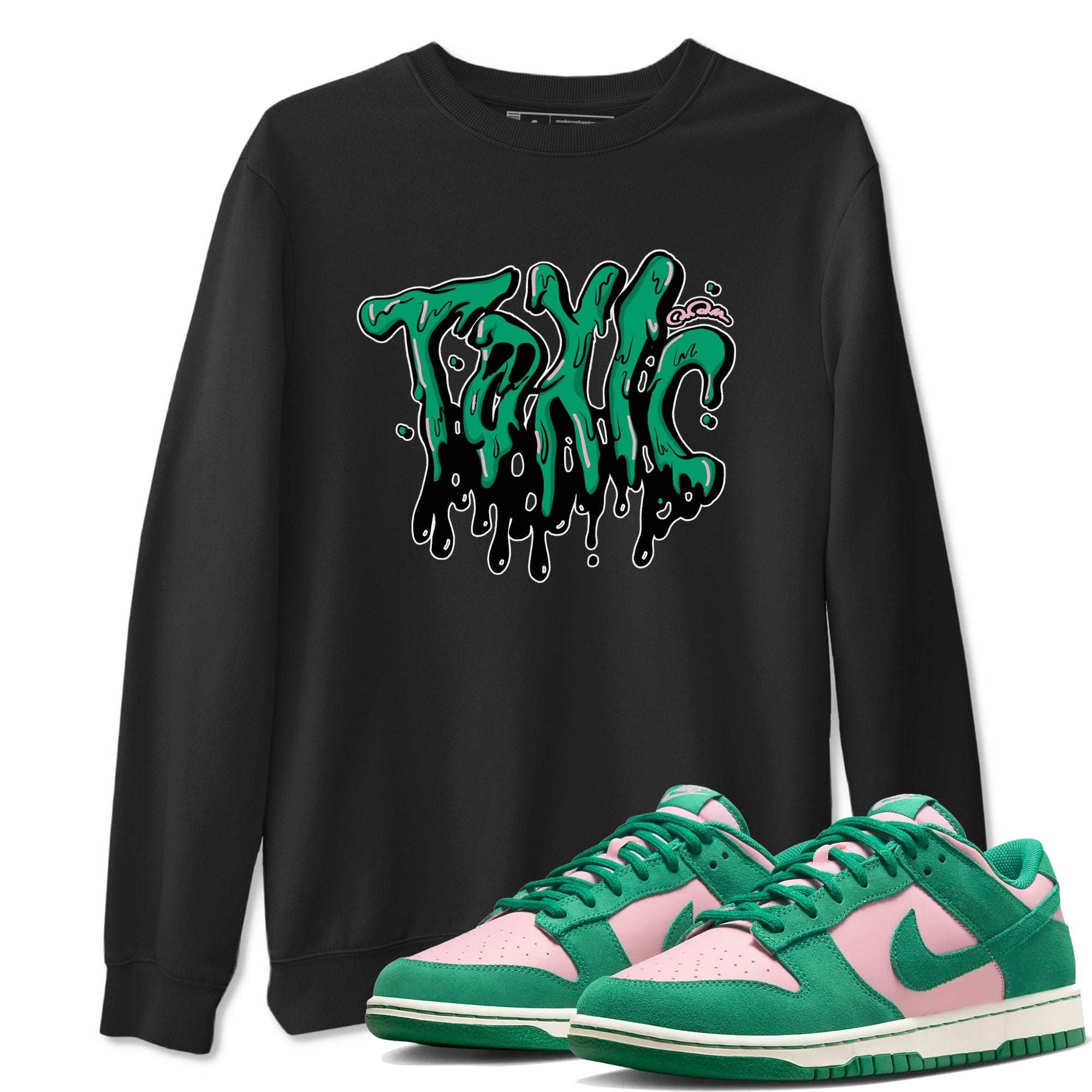 Toxic snkmatch Tees - Dunk Medium Soft Pink Malachite