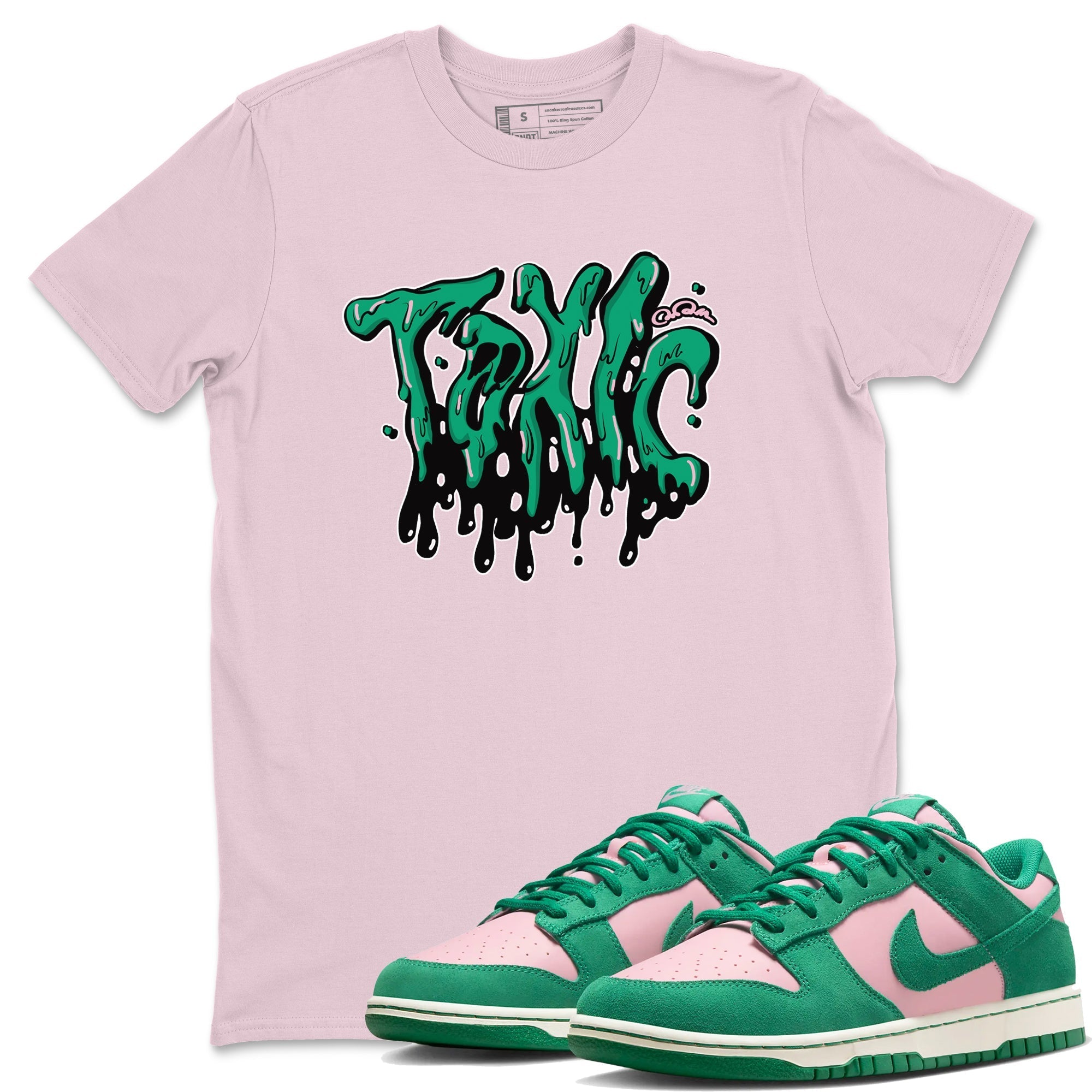 Toxic snkmatch Tees - Dunk Medium Soft Pink Malachite